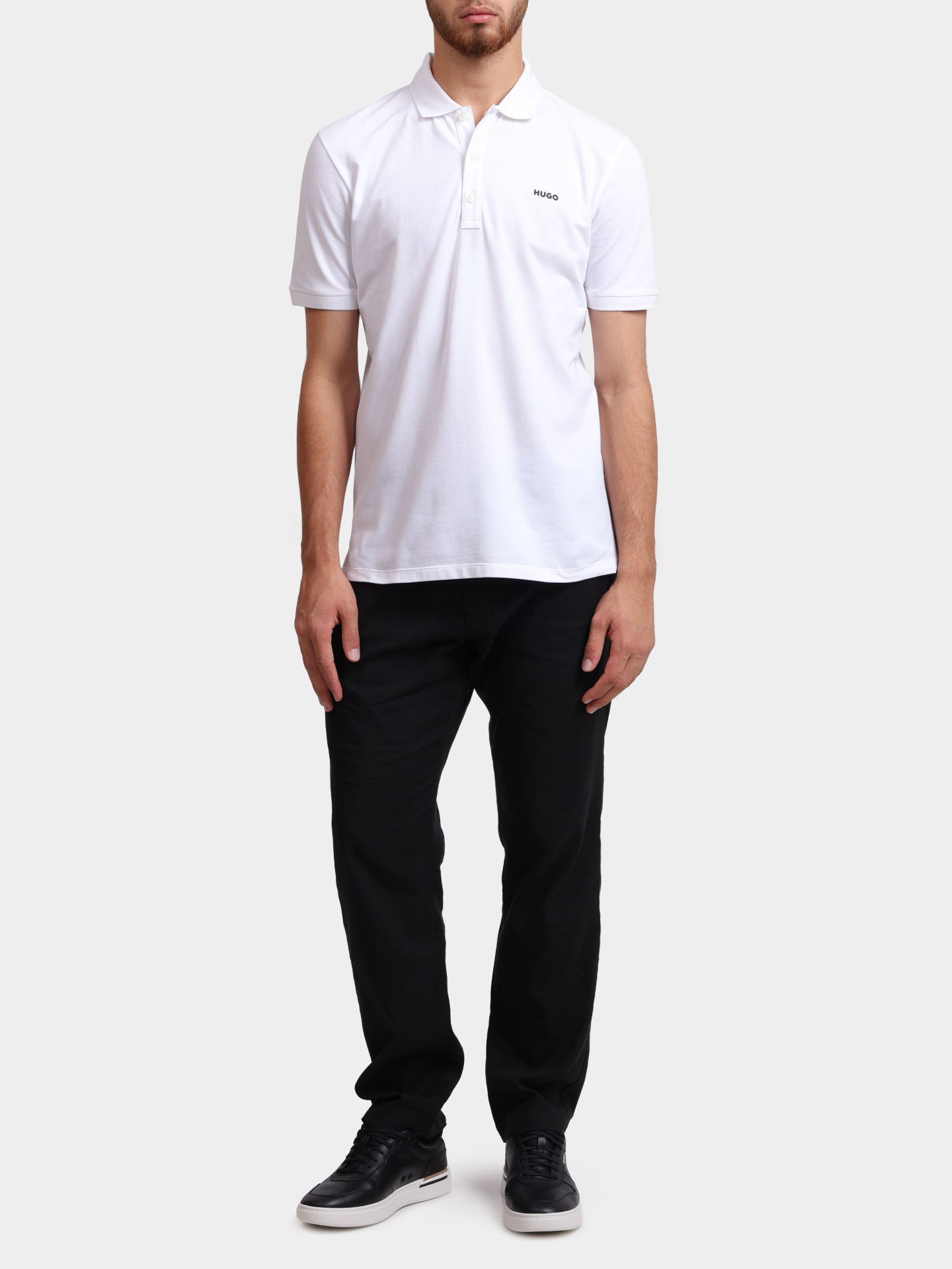 Поло Dinos223 10205383 01 50470547 100 хлопковая белая — купить в интернет-магазине Verdistore