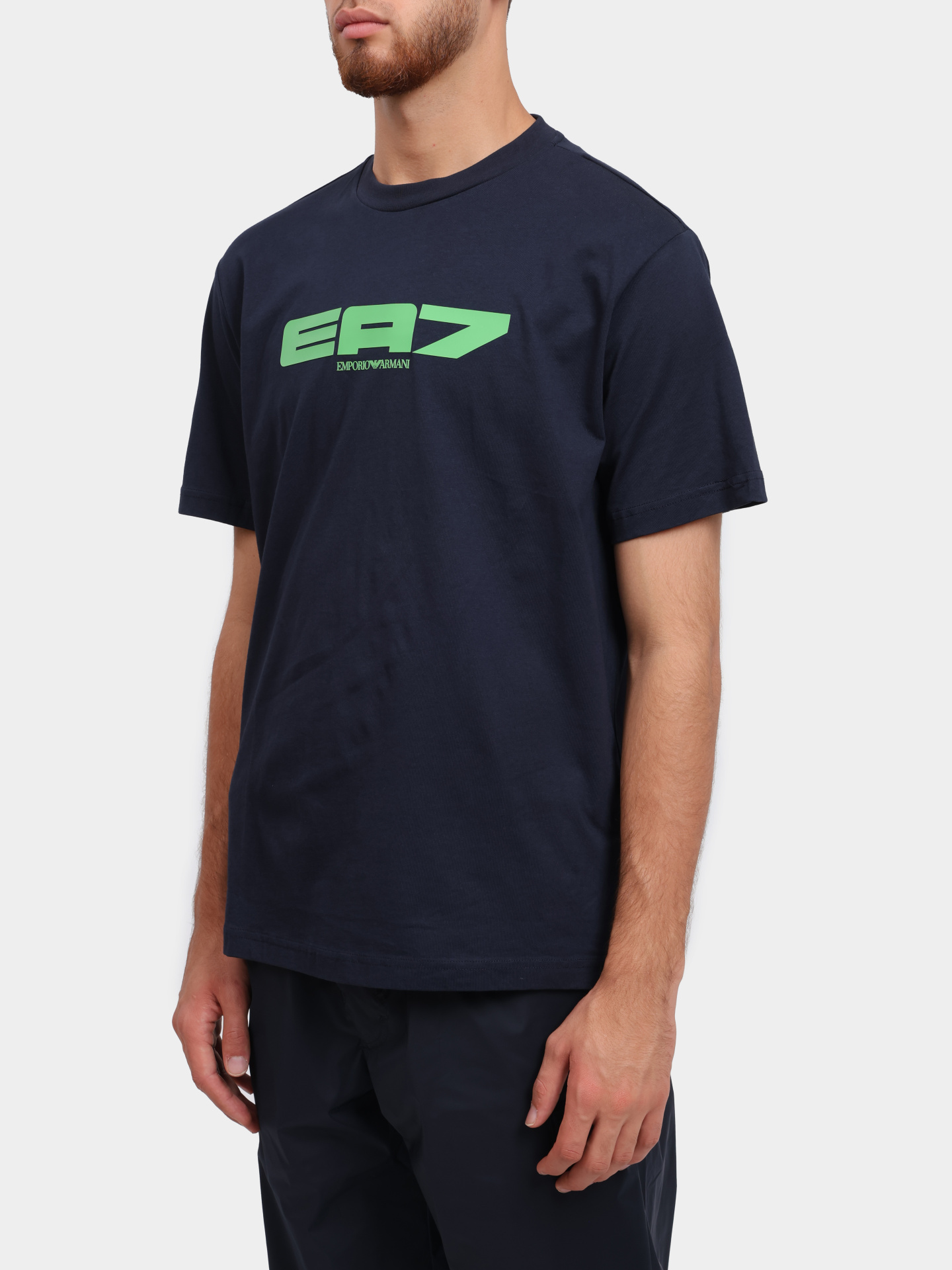 Футболка EA7 7M000163 AF13938 UB102 хлопковая мужская — купить в интернет-магазине Verdistore