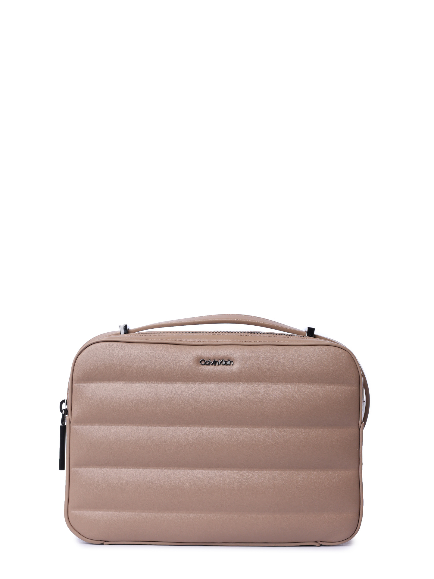 Сумка Calvin Klein K60K612114 PA6 бежевая женская — купить в интернет-магазине Verdistore
