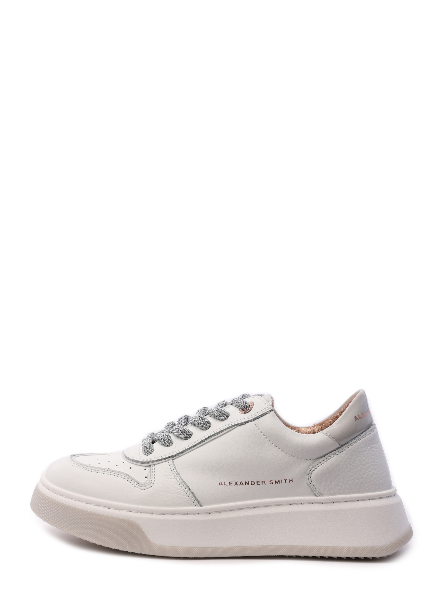 Кеды Alexander Smith AW T2D 40 WGY белые женские с перфорацией — купить в интернет-магазине Verdistore