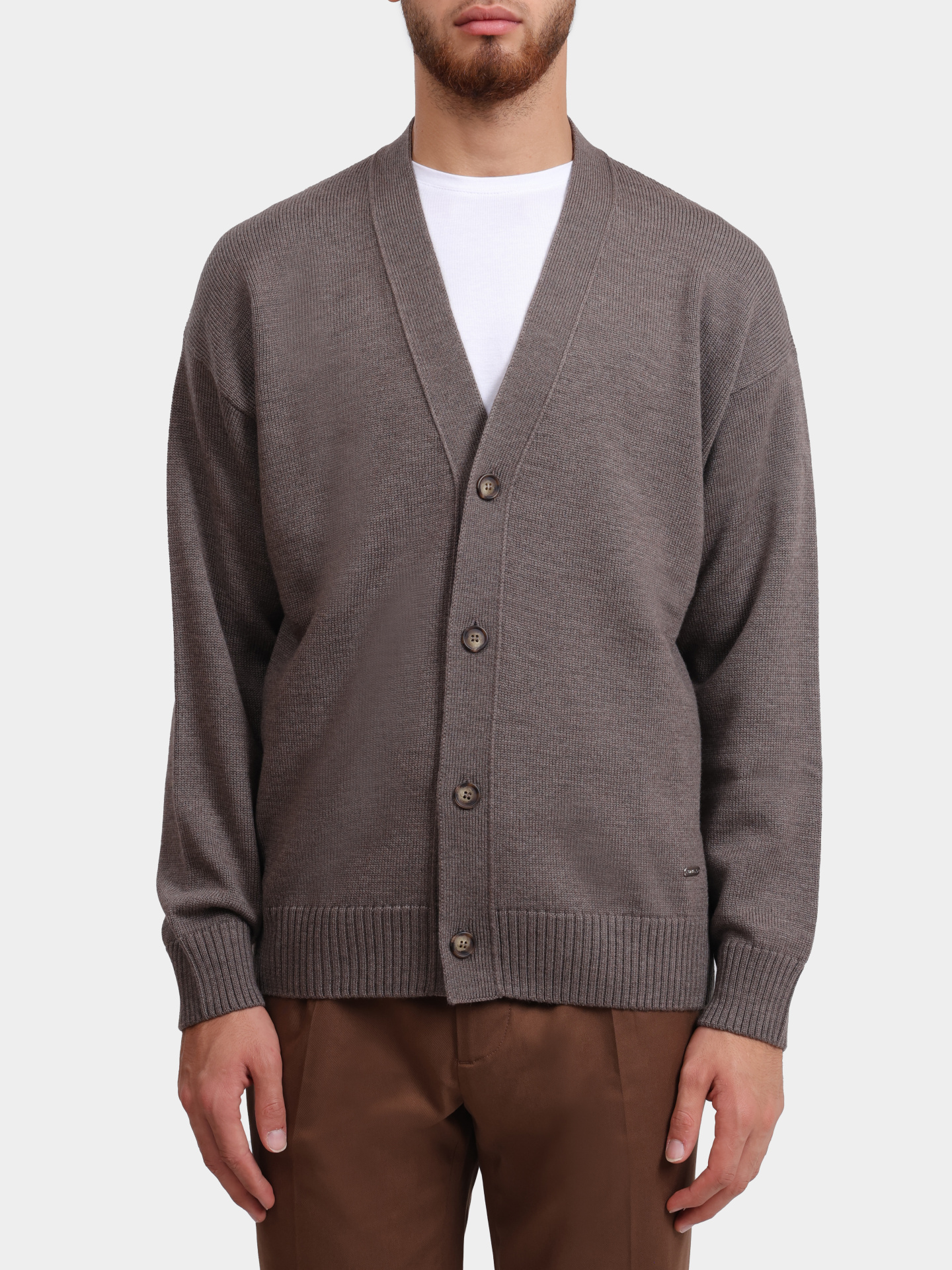 Кардиган Tombolini WM22 ZMG9 U130 шерстяной мужской — купить в интернет-магазине Verdistore