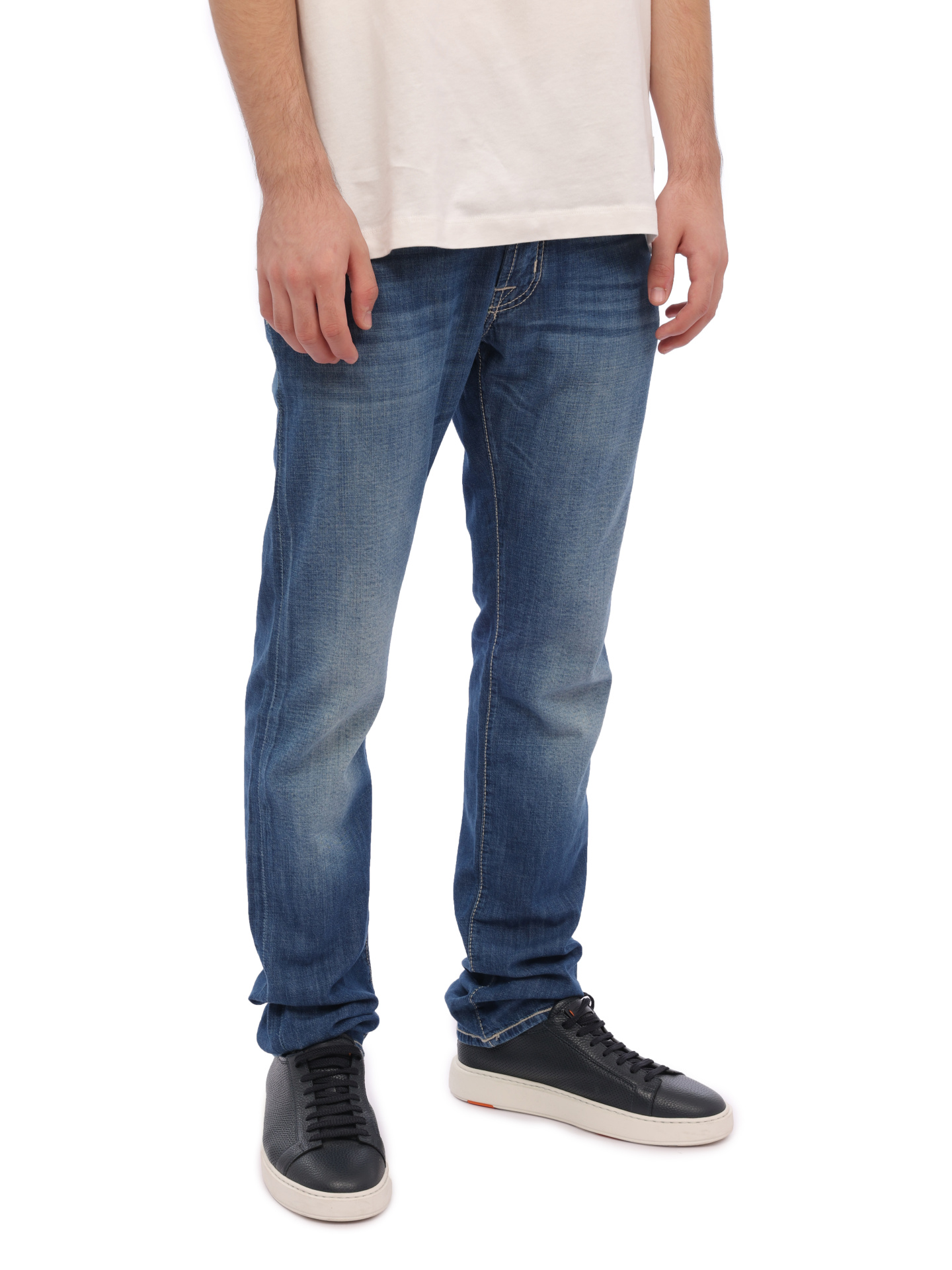Джинсы Jacob Cohen J688 08488 синие мужские — купить в интернет-магазине Verdistore