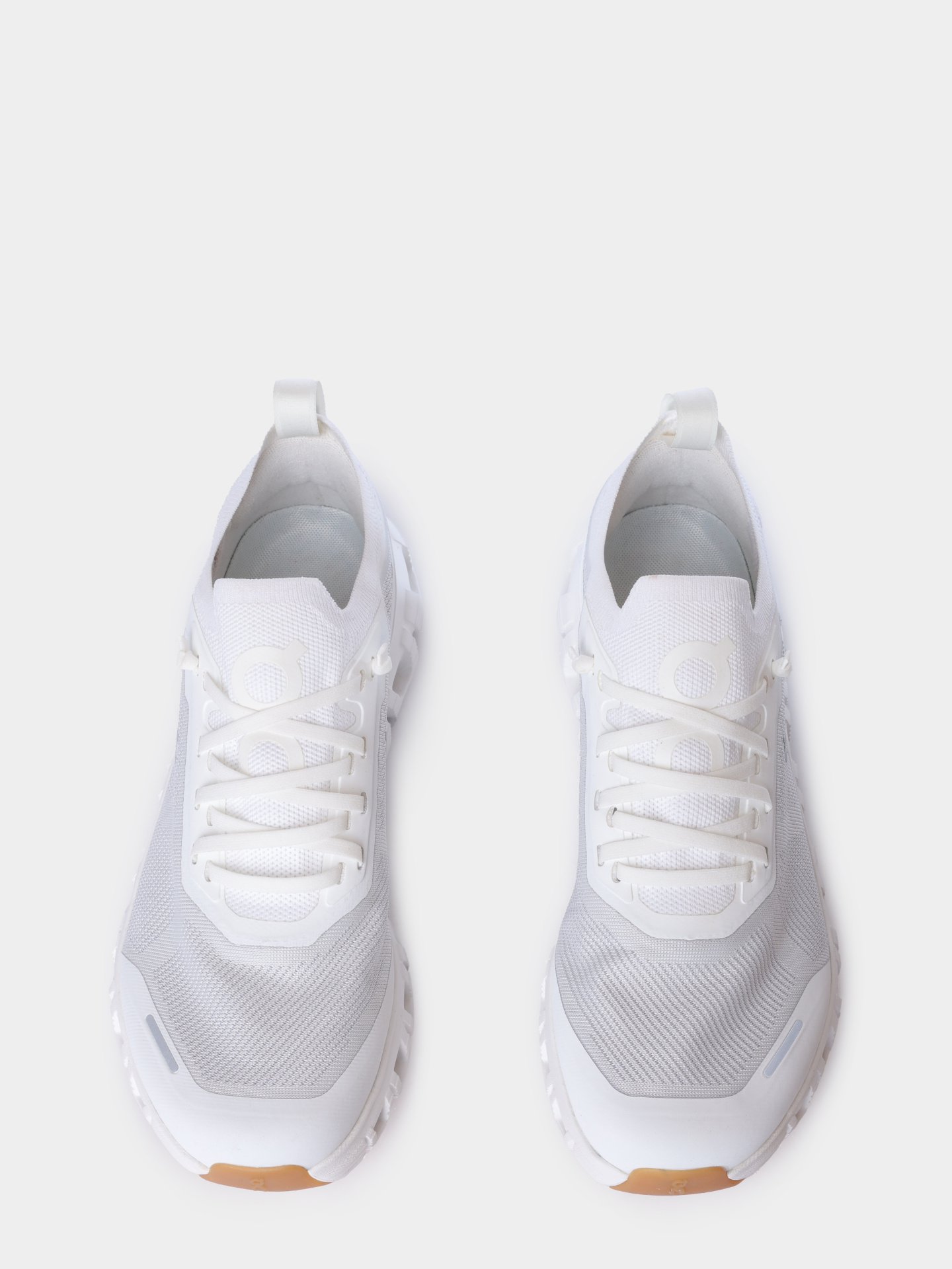 Кроссовки On Running 3MF10041200 ON Cloud 5 All White белые мужские с амортизирующей подошвой — купить в интернет-магазине Verdistore