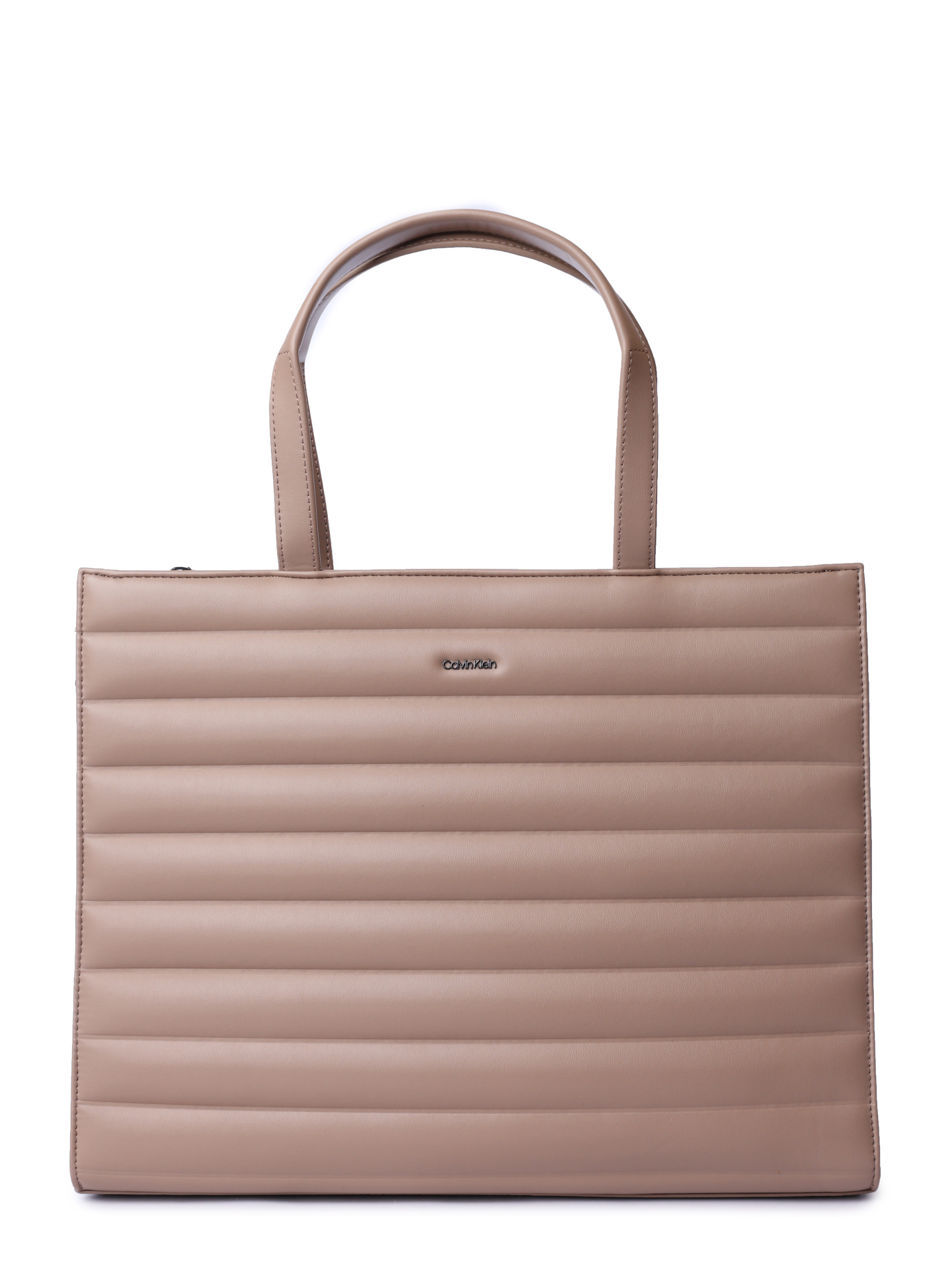 Сумка Calvin Klein K60K612120 PA6 бежевая женская — купить в интернет-магазине Verdistore