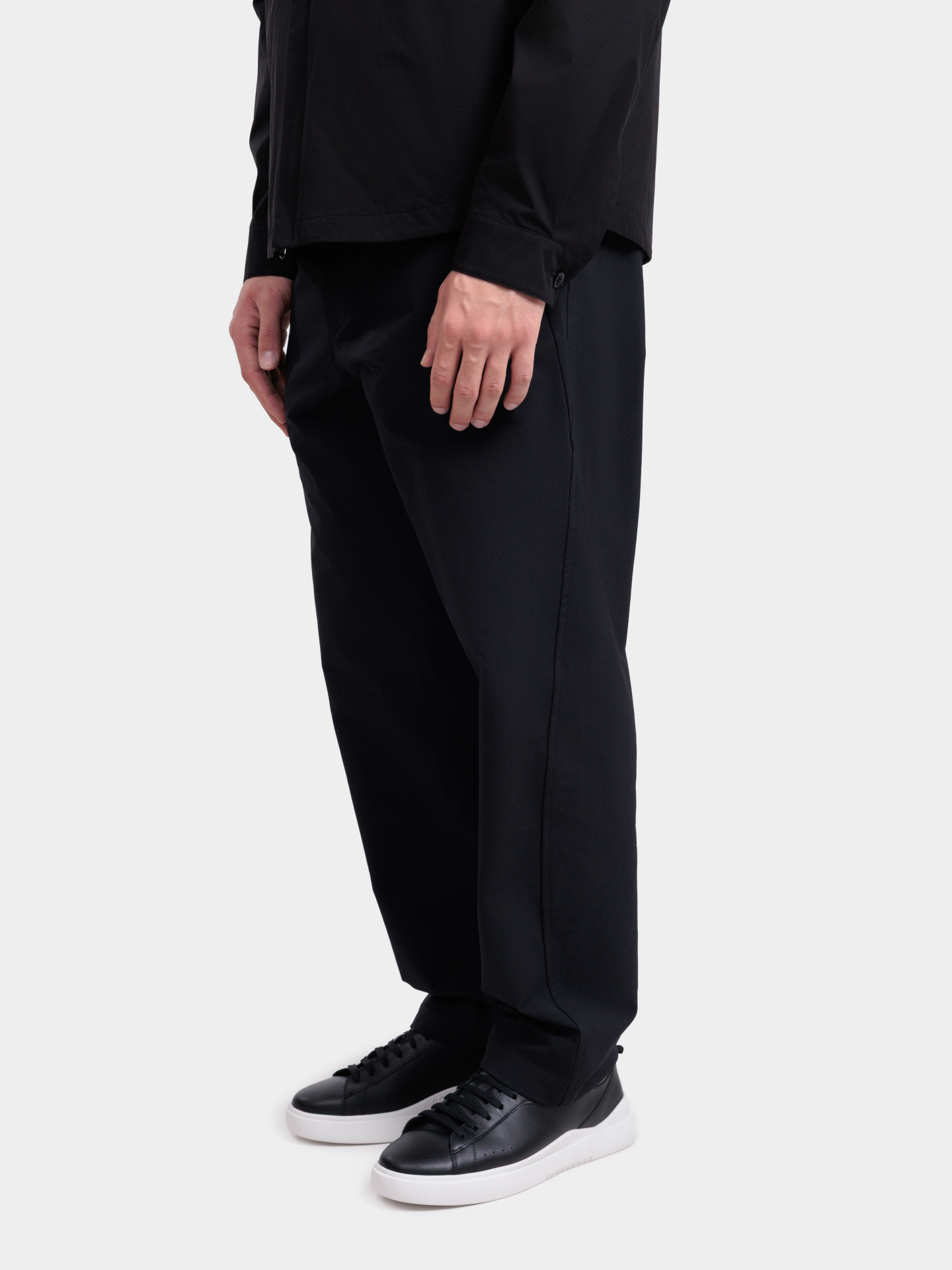 Брюки Herno Laminar PT00076UL 12846S 9300 черные мужские — купить в интернет-магазине Verdistore