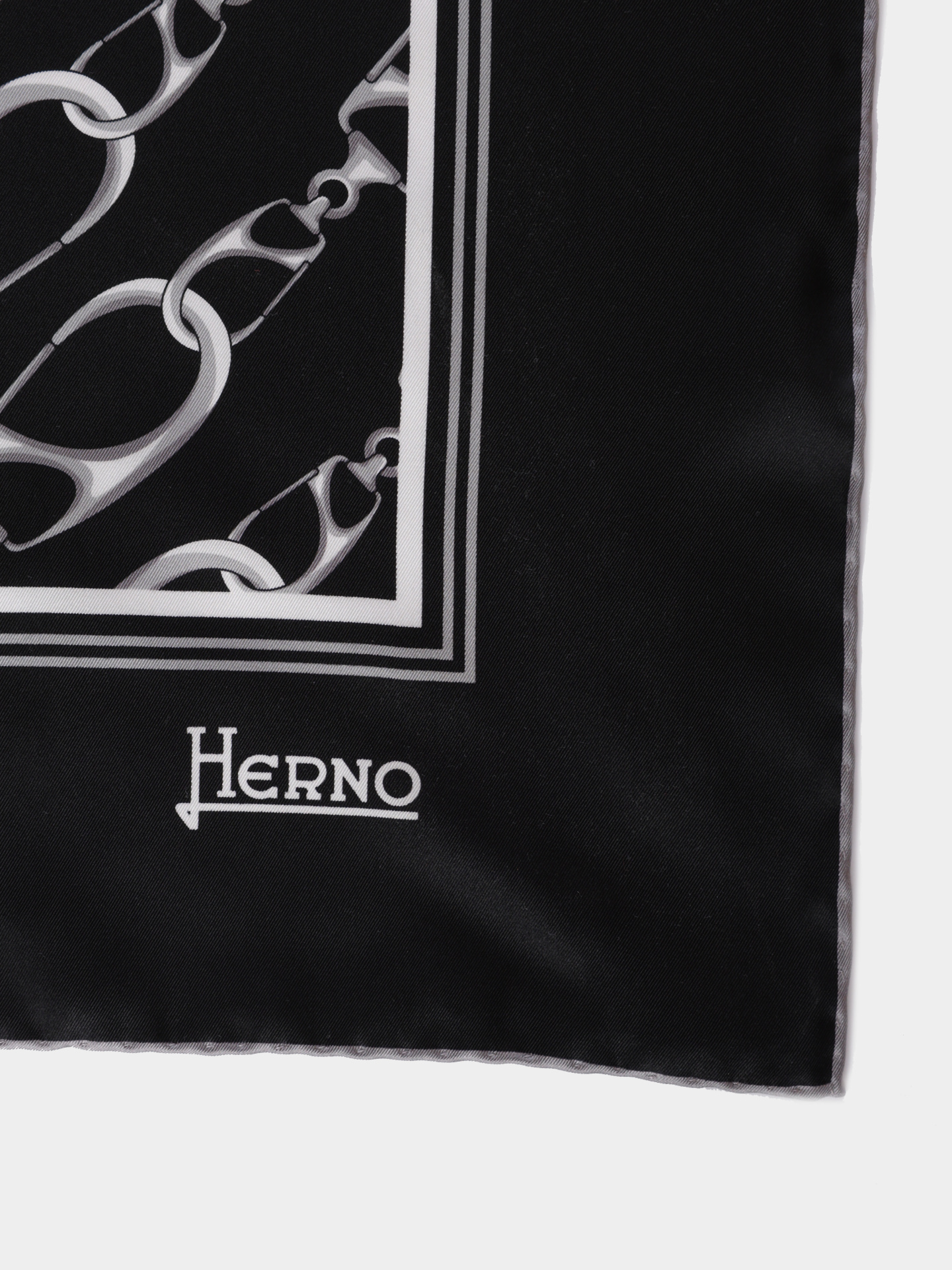 Платок Herno FOULARD90 15030 9300 шелковый женский — купить в интернет-магазине Verdistore