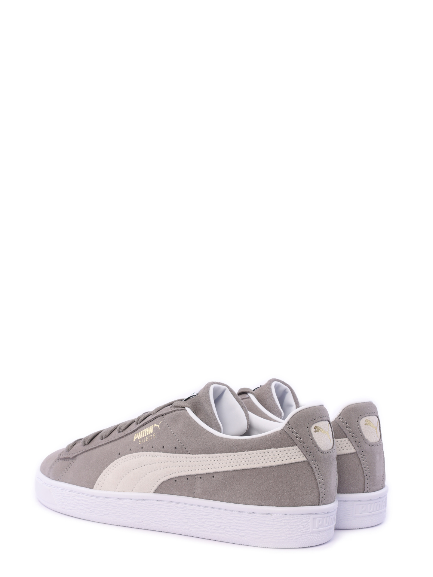 Кеды серые с бежевыми вставками по бокам — купить в интернет-магазине Verdistore