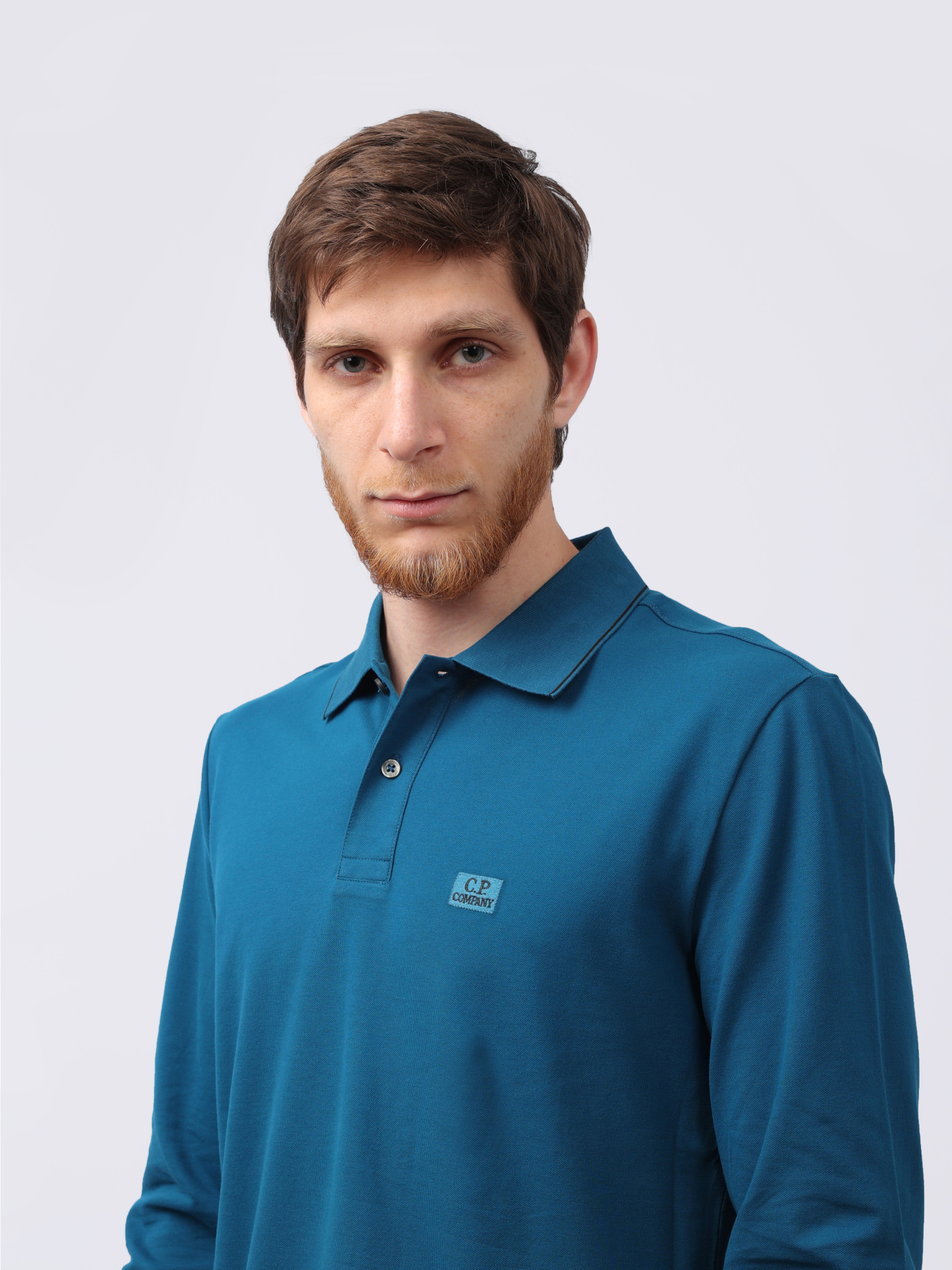 Поло C.P. Company 16CMPL076A-005263W 848 синее мужское — купить в интернет-магазине Verdistore