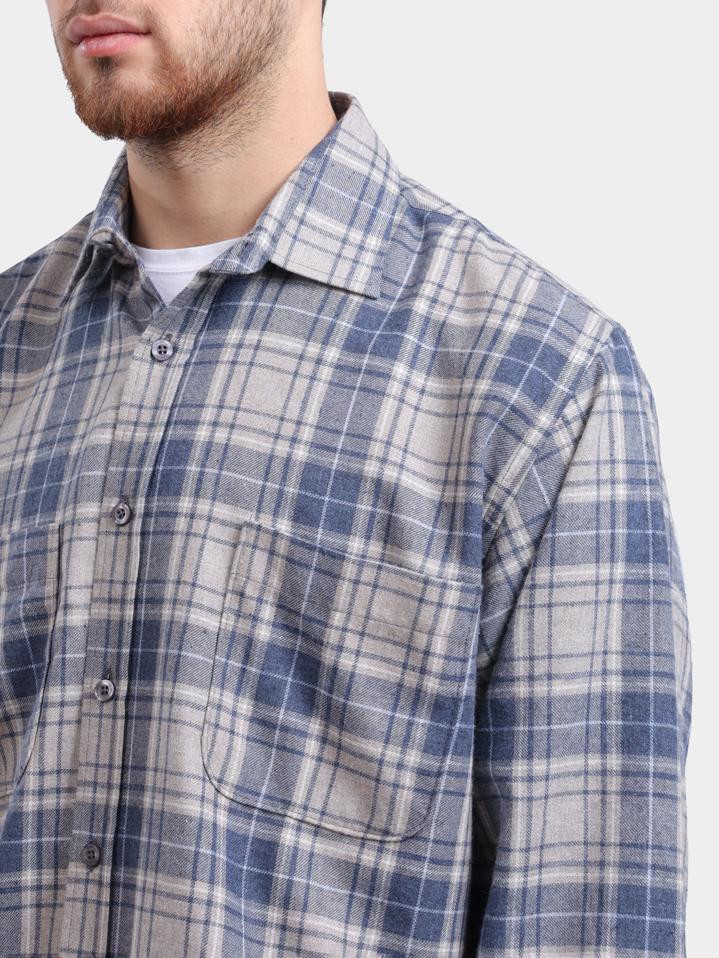 Рубашка Pantamo 4318-306-09 клетчатая мужская — купить в интернет-магазине Verdistore