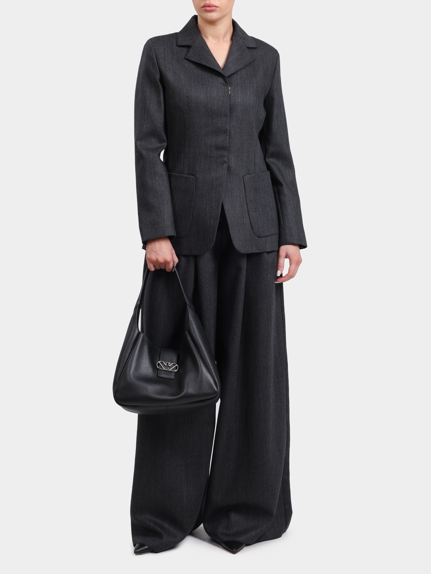 Сумка Emporio Armani Y3E234 YWQ9X 80001 кожаная женская — купить в интернет-магазине Verdistore