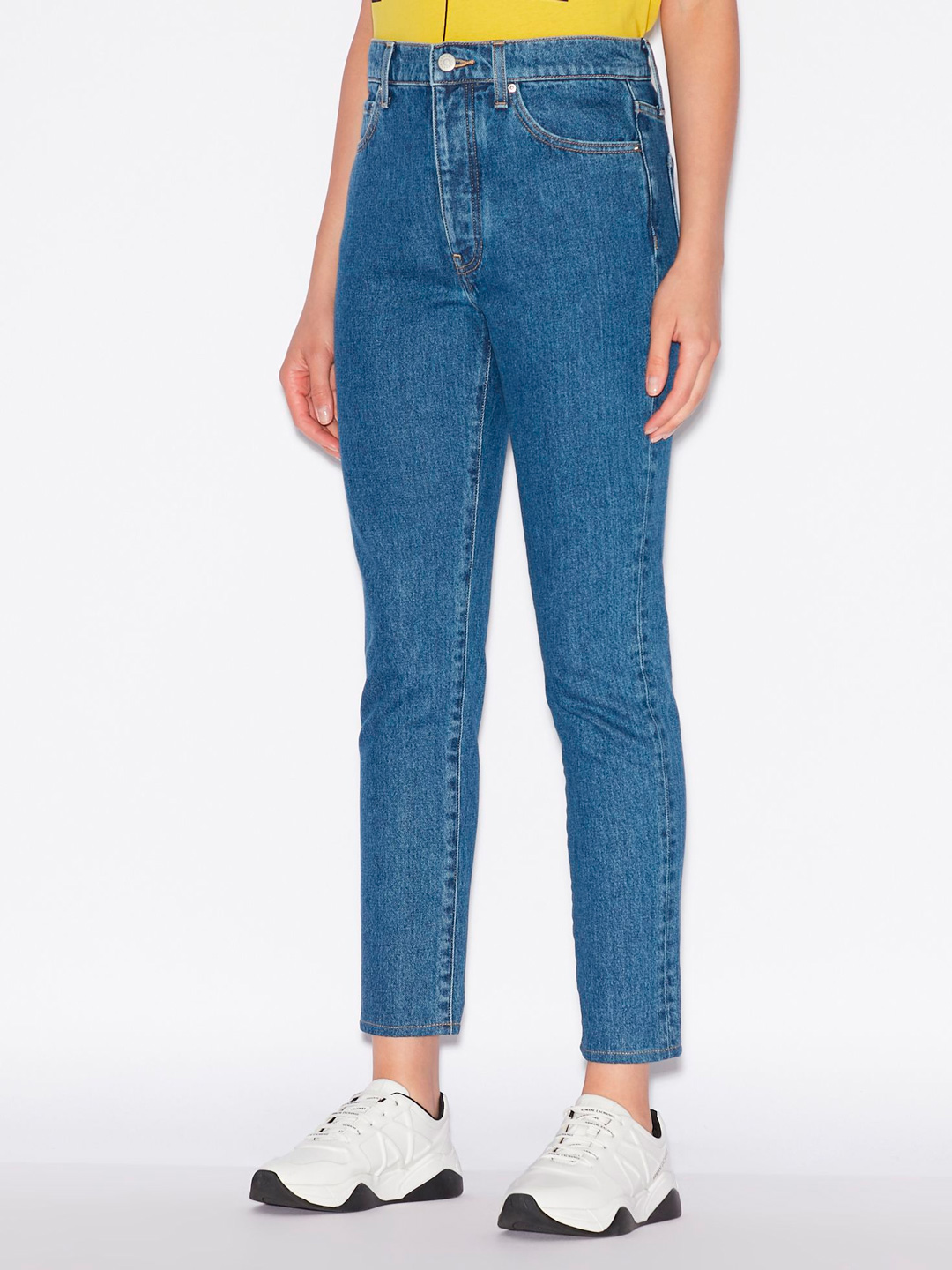 Джинсы Armani Exchange 6GYJ51 1500 синие женские — купить в интернет-магазине Verdistore