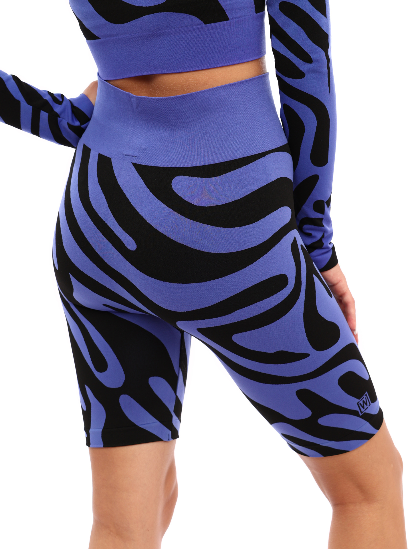 Велосипедки Adidas by Stella McCartney HF3068 анималистичные женские — купить в интернет-магазине Verdistore