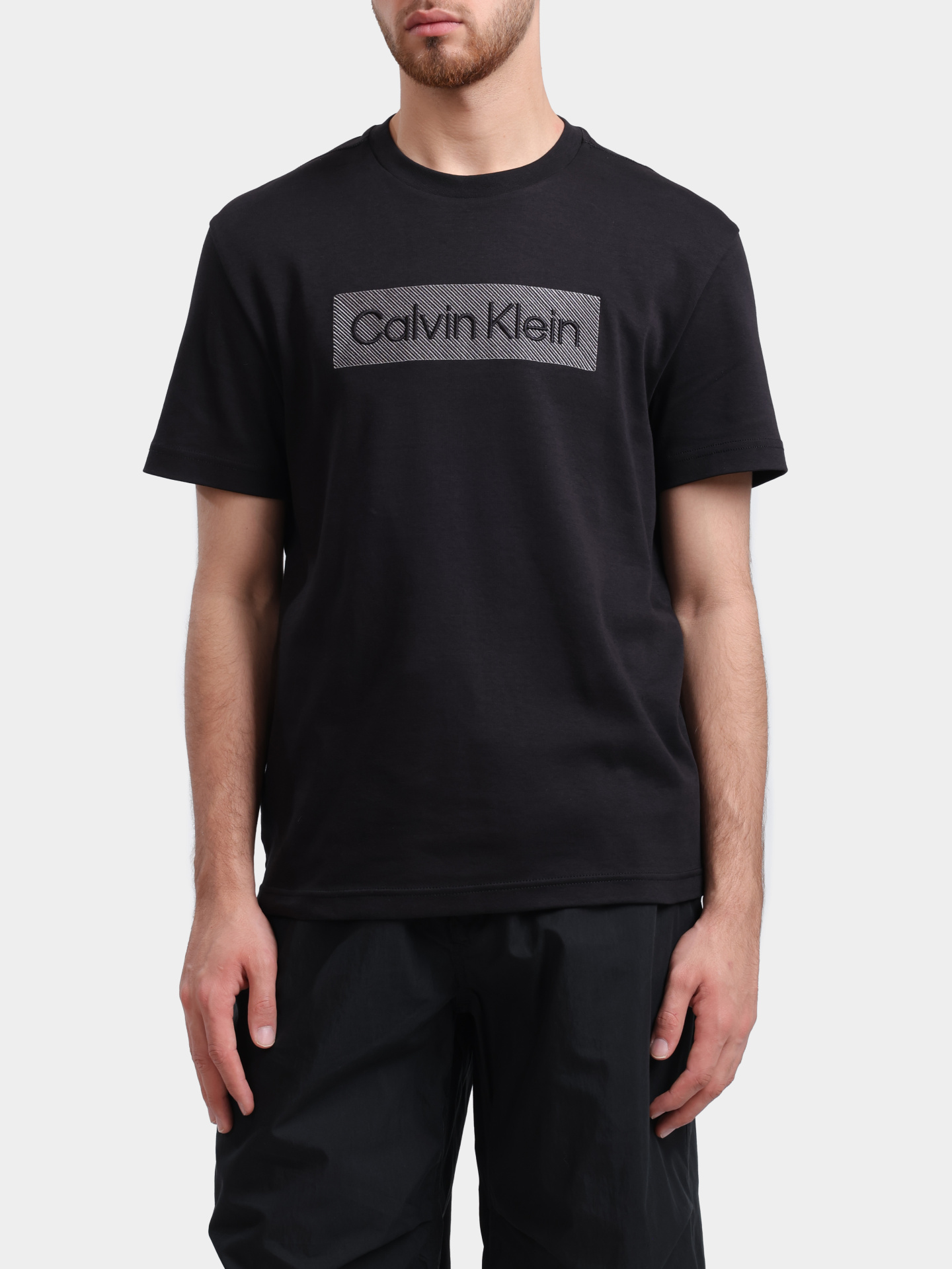 Футболка Calvin Klein K10K112491 BEH хлопковая мужская — купить в интернет-магазине Verdistore