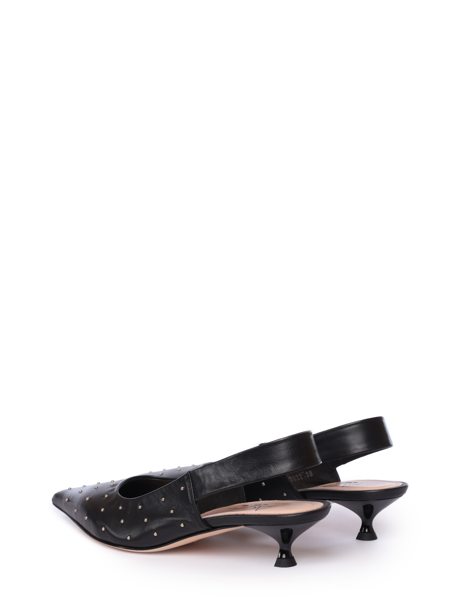 Туфли AGL D167022PCKS057 3656 черные женские с острым носом — купить в интернет-магазине Verdistore