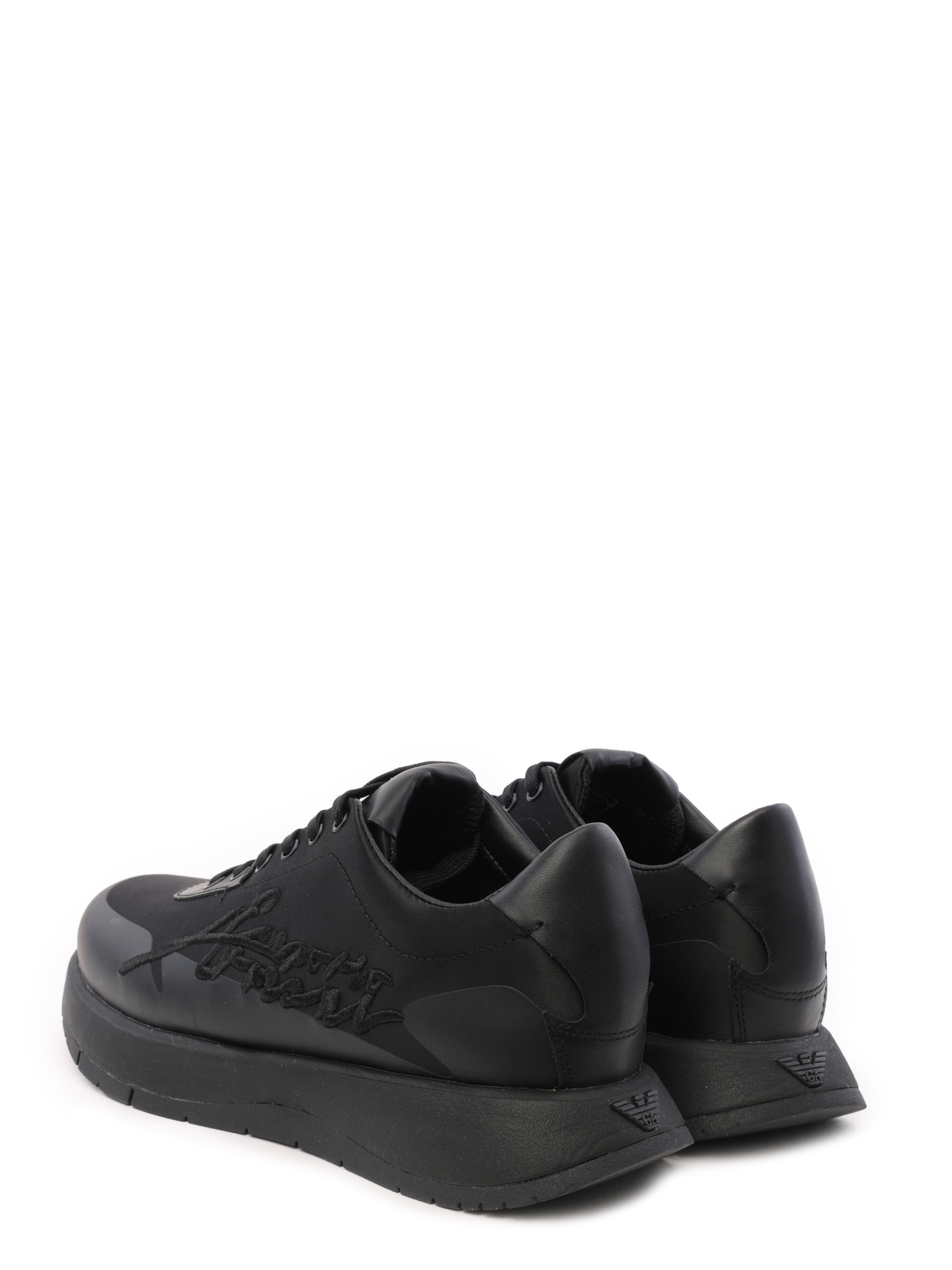 Кроссовки Emporio Armani X3X202 XN387 00002 текстильные женские — купить в интернет-магазине Verdistore