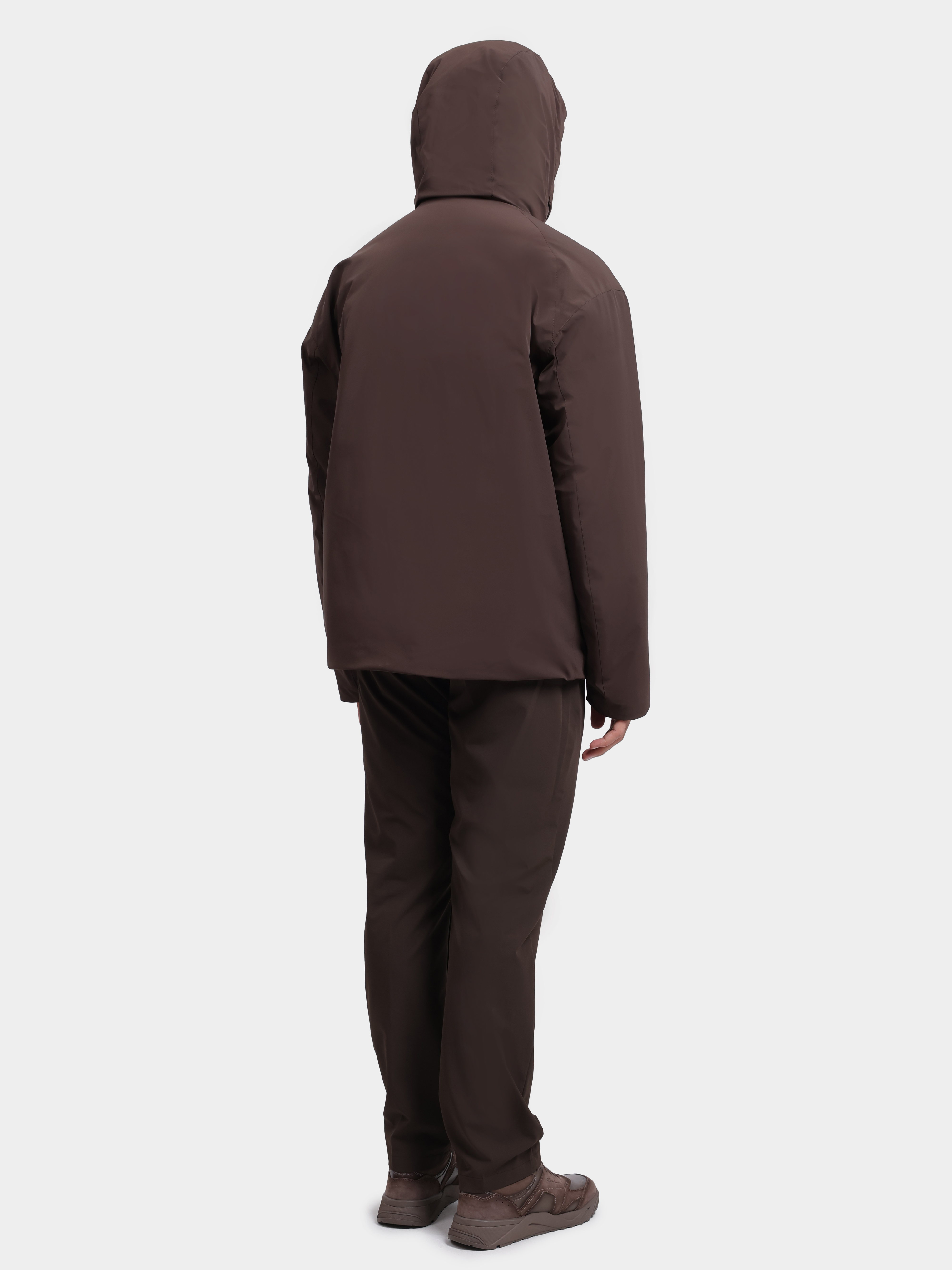 Брюки Herno PT000155U 12773S 8815 темно-коричневые мужские зауженного кроя  — купить в интернет-магазине Verdistore
