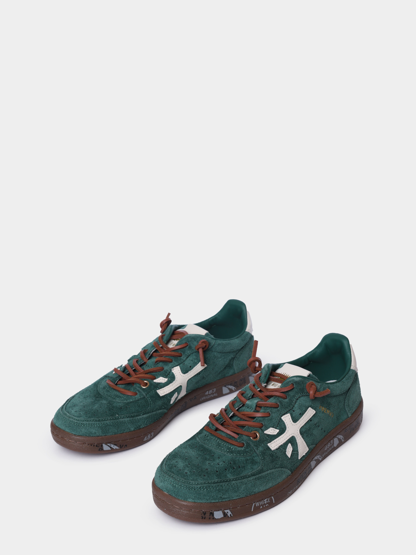 Кеды Premiata BSKTCLAYD VAR 7687 замшевые женские — купить в интернет-магазине Verdistore