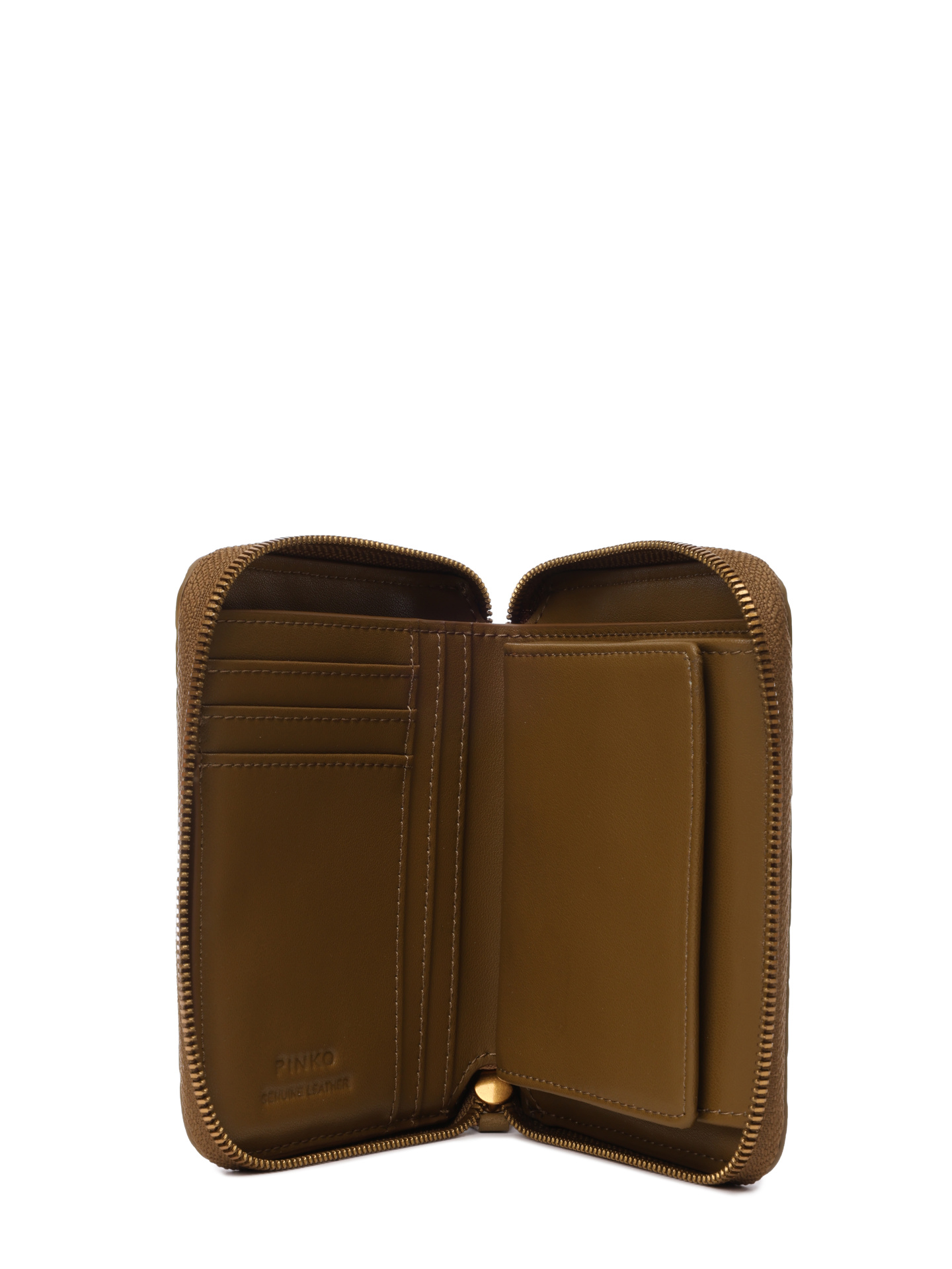 Кошелек Monogram квадратный из кожи с тиснением — купить в интернет-магазине Verdistore