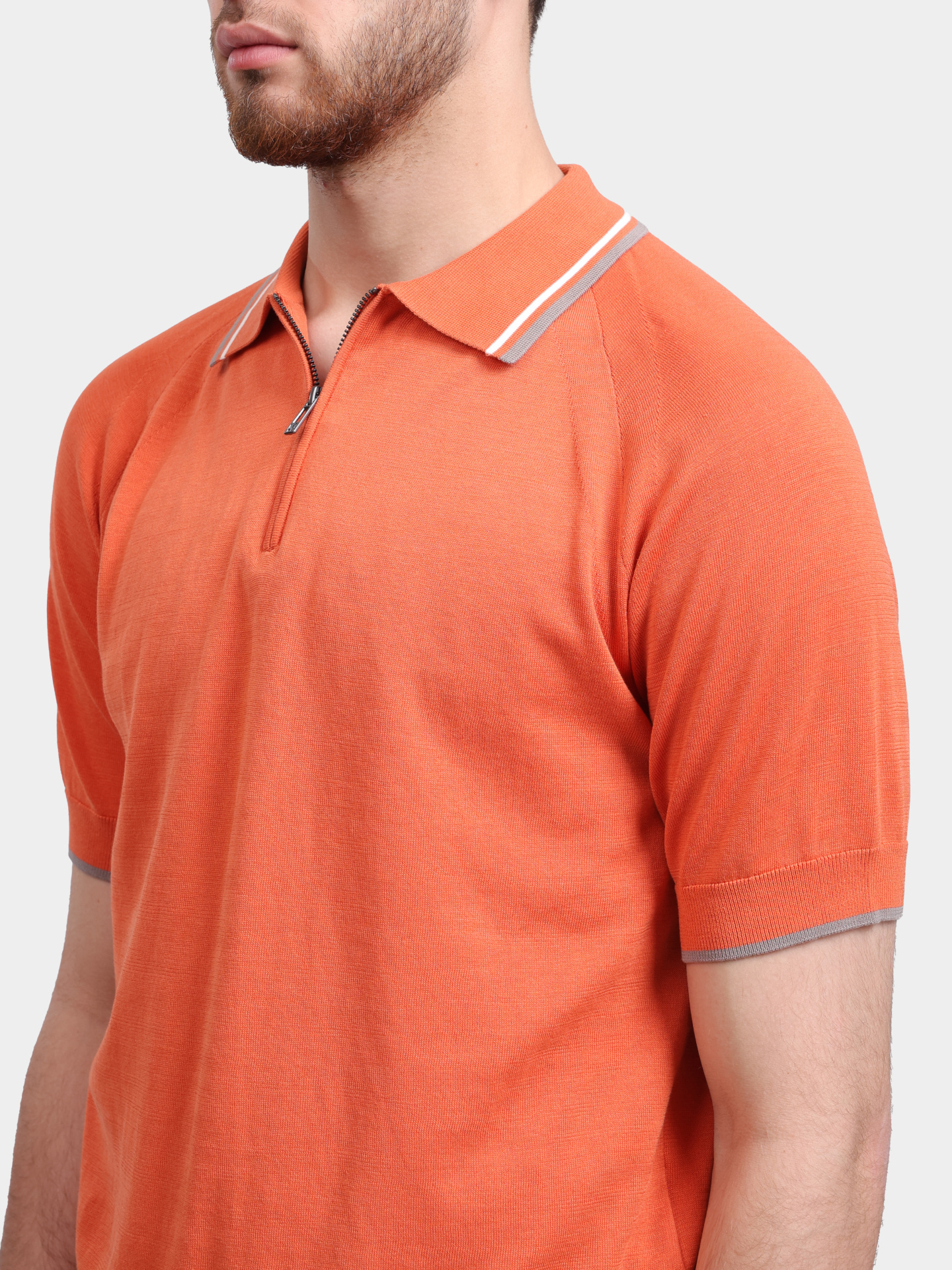 Поло Armani Exchange XM001977 AF20139 U3040 оранжевое мужское — купить в интернет-магазине Verdistore
