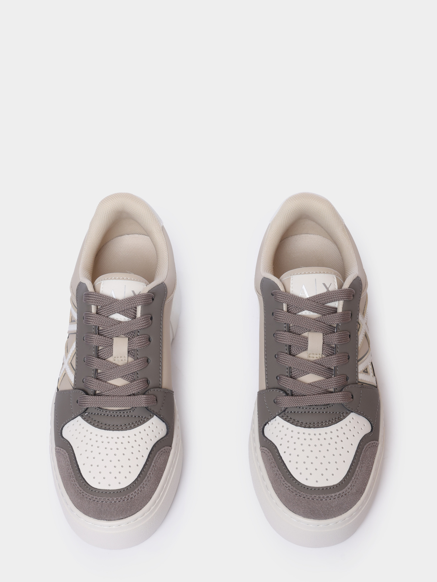 Кеды Armani Exchange XDX147 XV830 MZ289 комбинированные женские — купить в интернет-магазине Verdistore