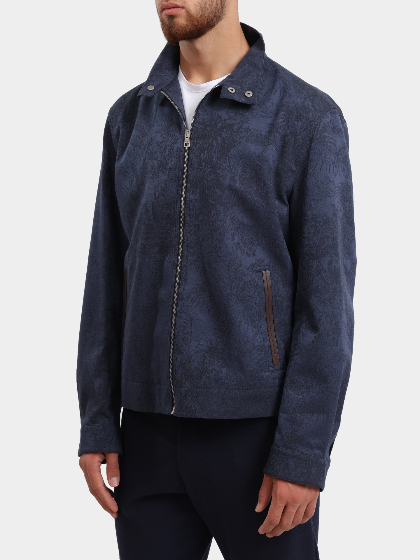 Куртка Etro MRBA006299TJB2I B0065 темно-синяя мужская — купить в интернет-магазине Verdistore