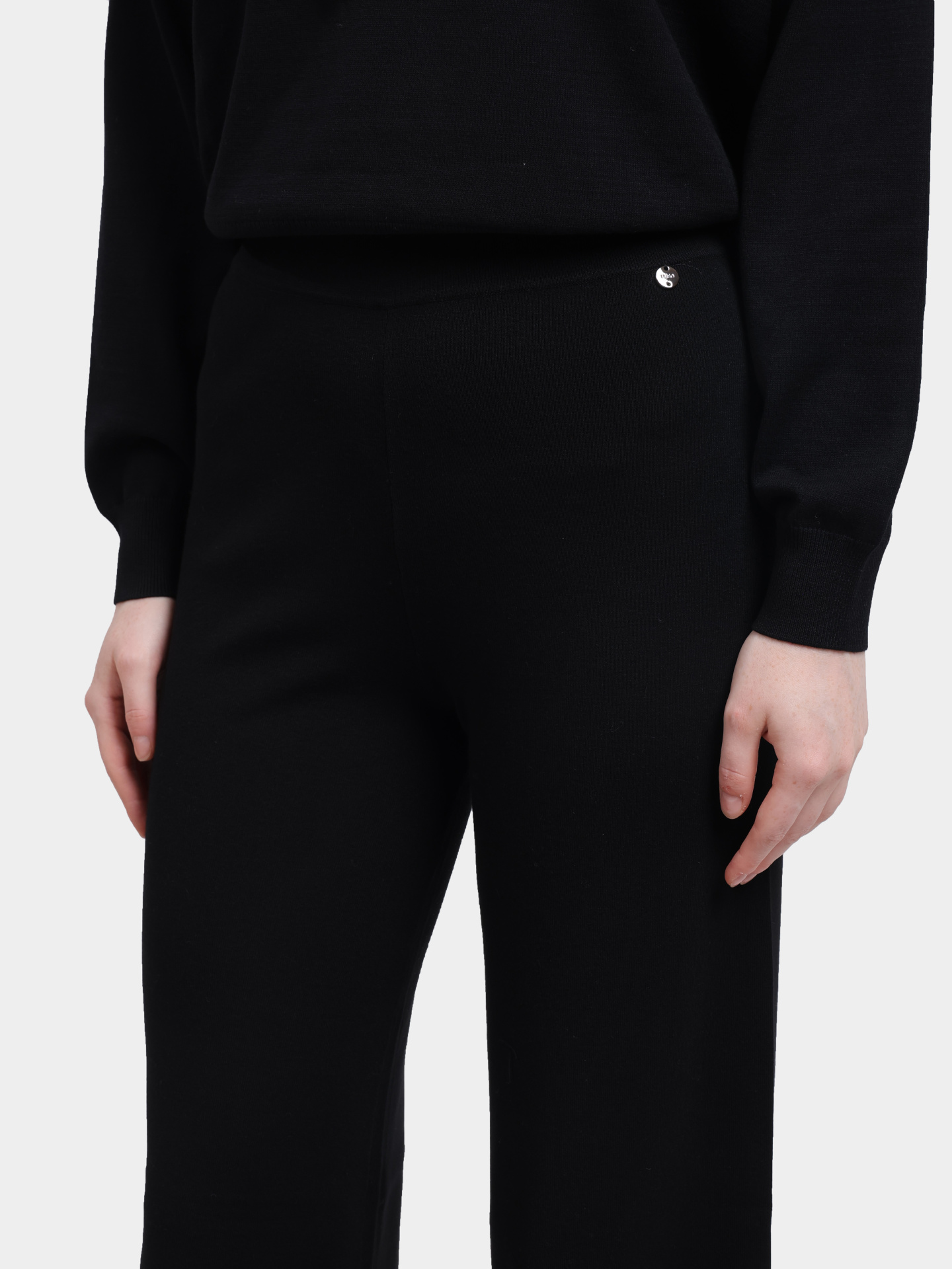 Брюки Liu-Jo MF5461 MS99E 22222 черные женские — купить в интернет-магазине Verdistore