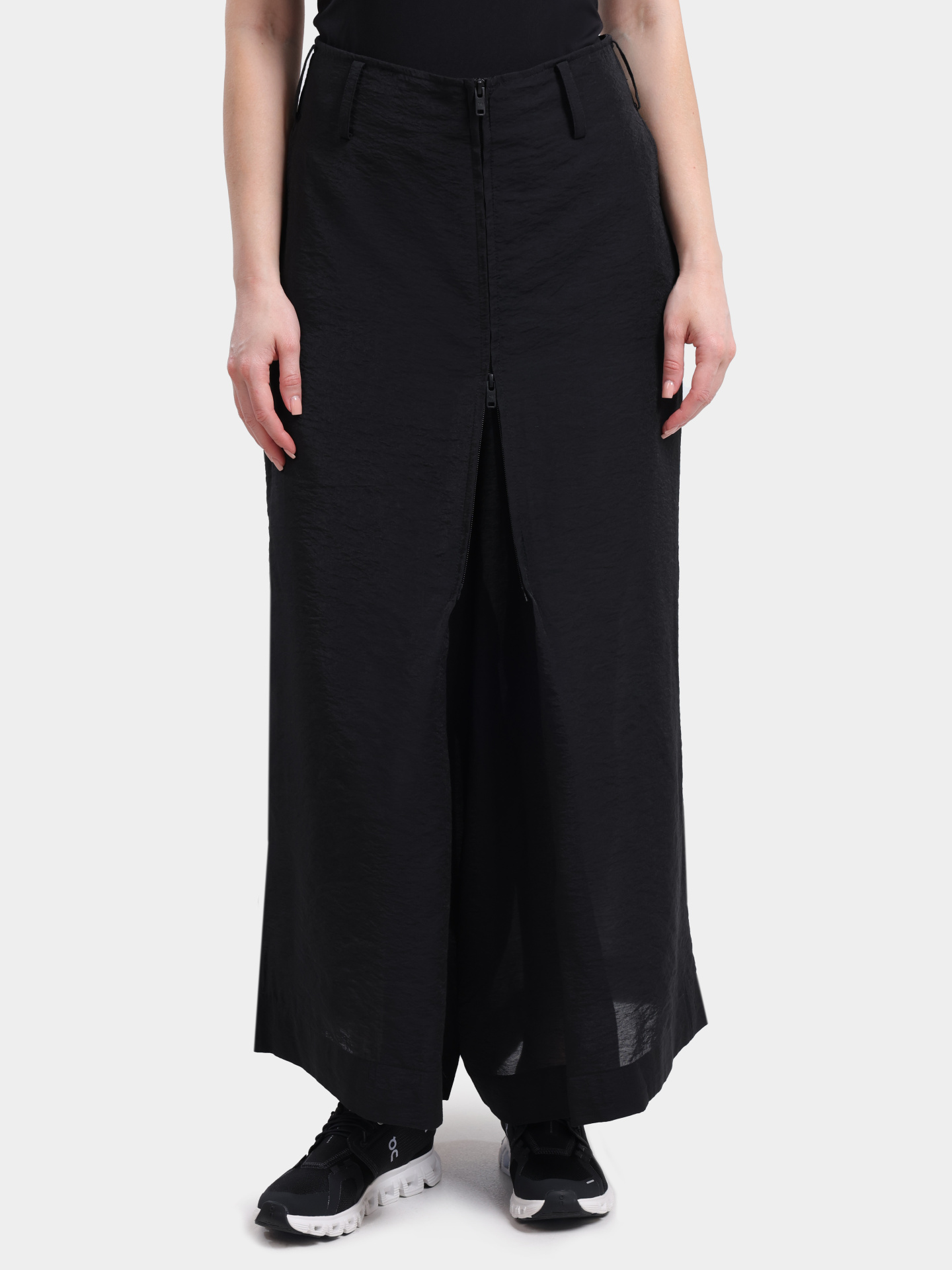 Брюки Y-3 KG3562 BLACK черные женские на молнии — купить в интернет-магазине Verdistore