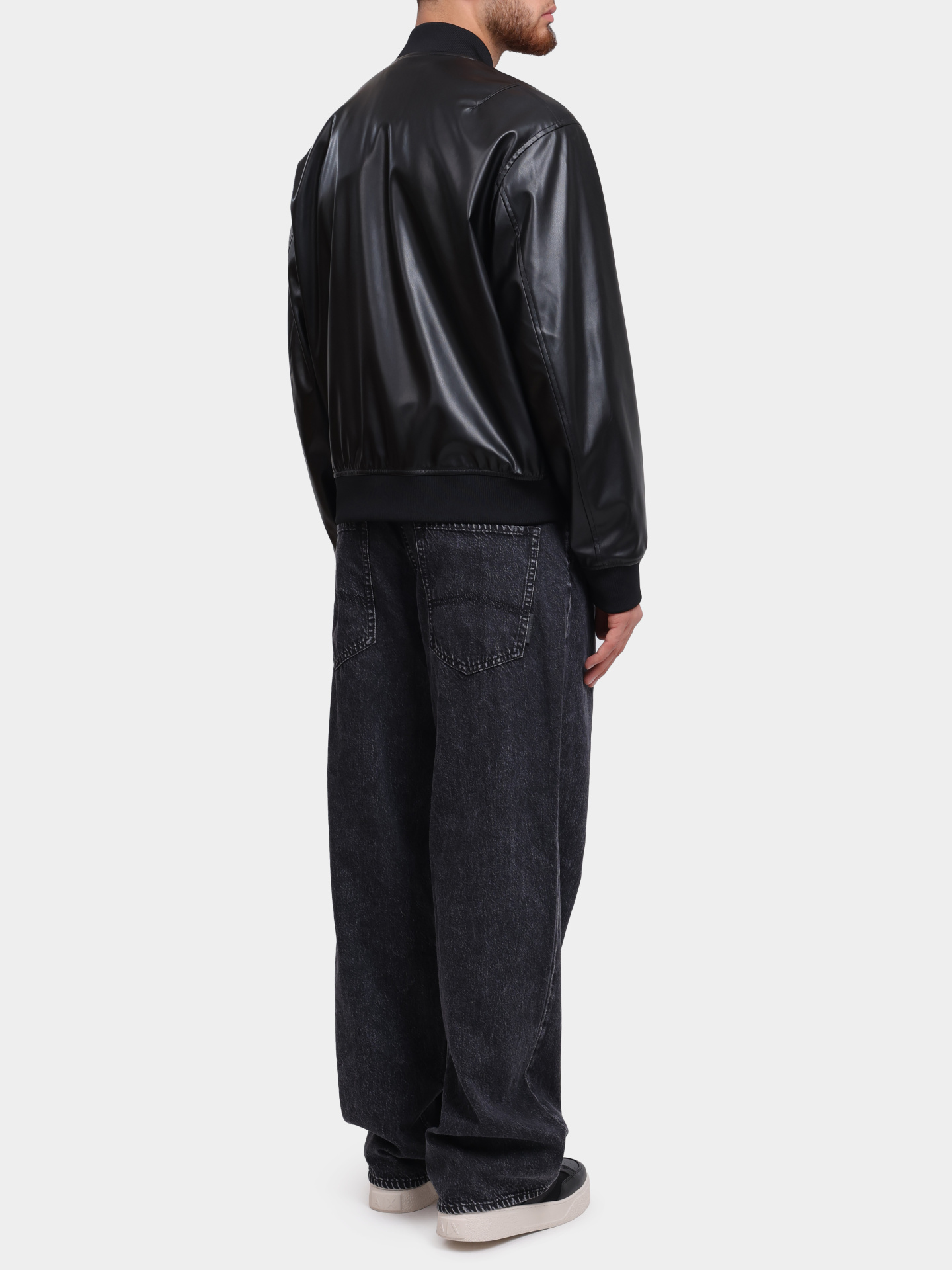 Куртка Armani Exchange XM001241 AF14863 UC001 черная мужская  — купить в интернет-магазине Verdistore