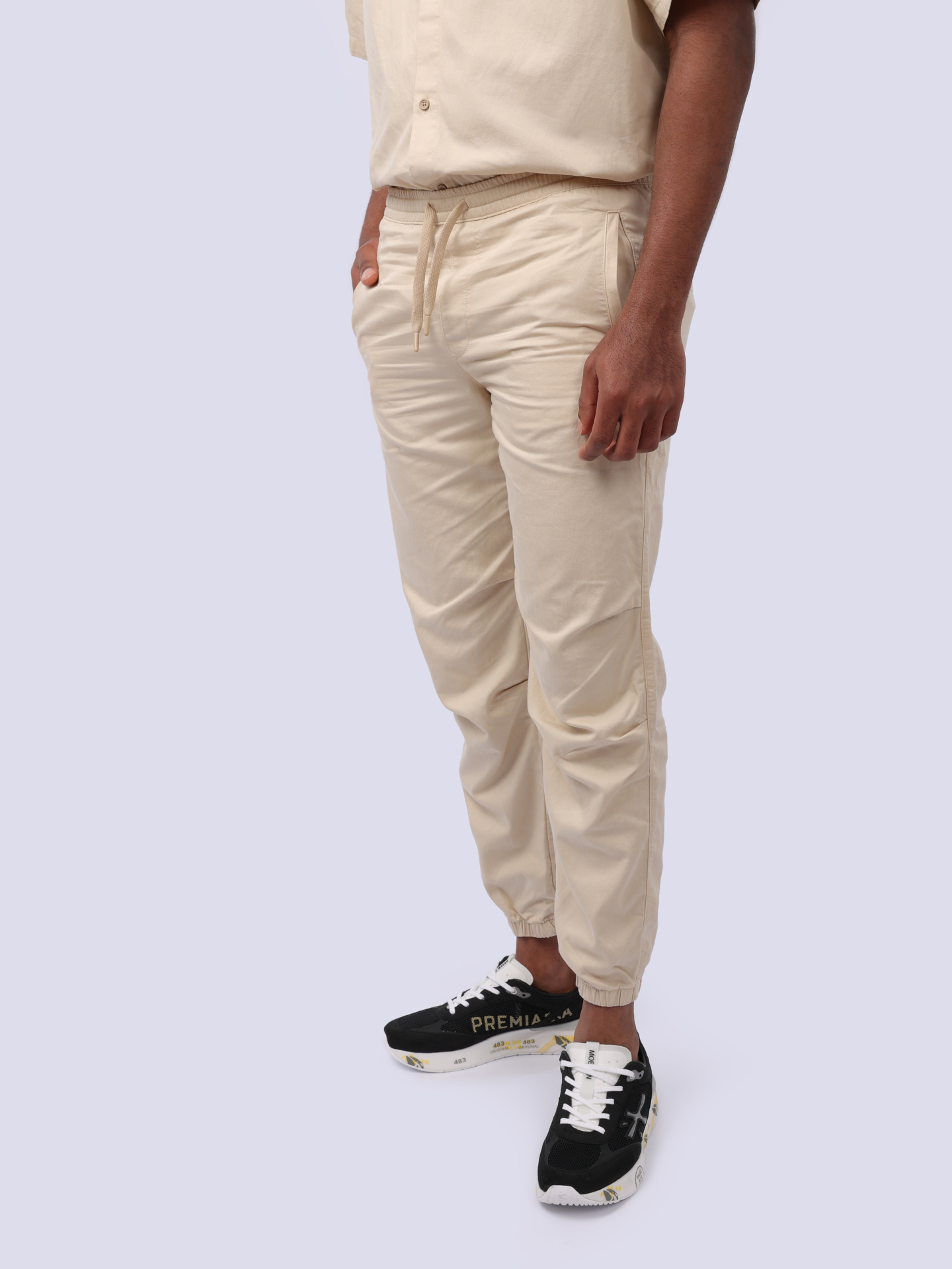 Брюки Armani Exchange 3DZP33 ZN3LZ 1794 бежевые мужские — купить в интернет-магазине Verdistore