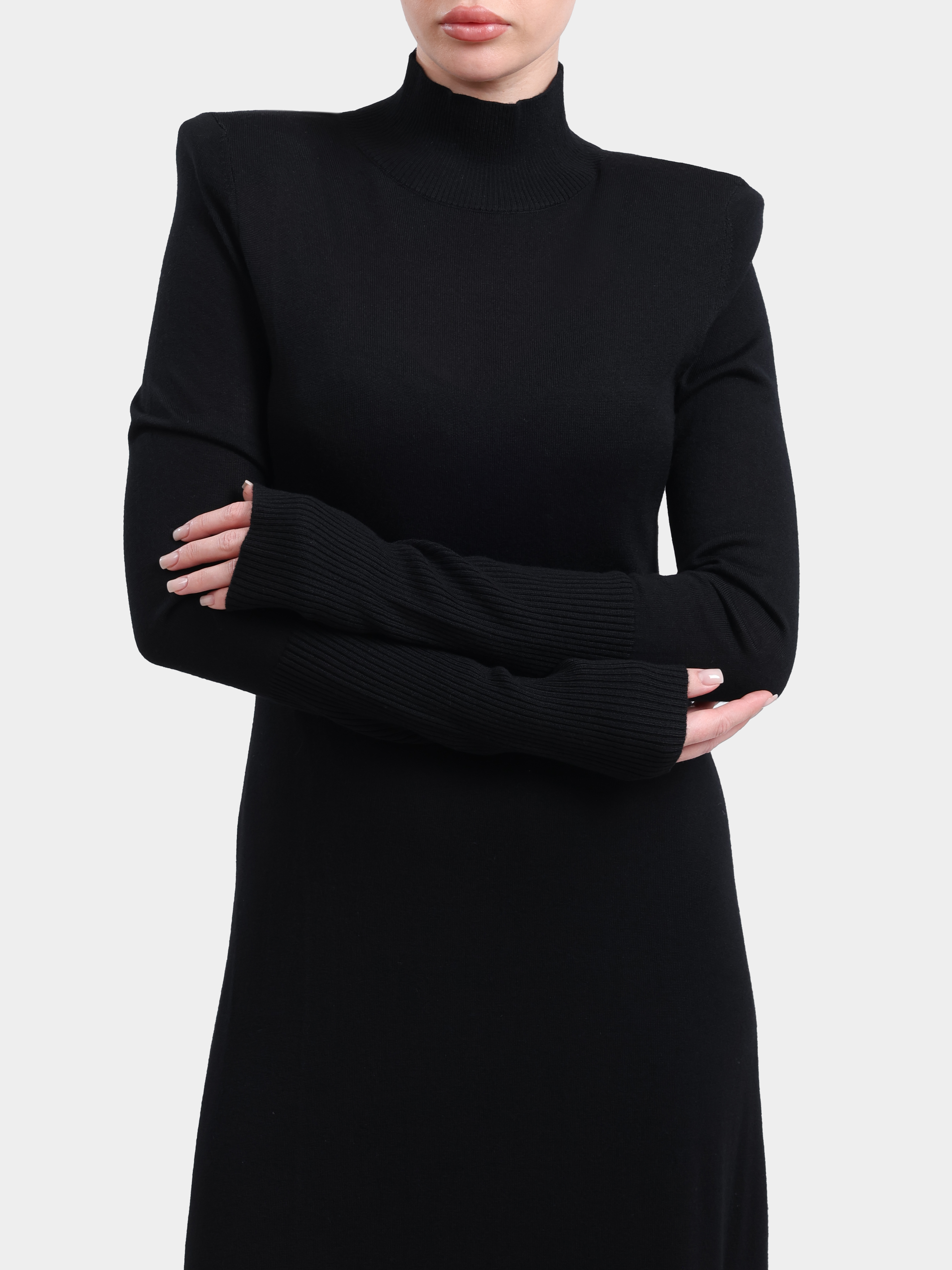Платье Pinko 107247 A3FY Z99 шерстяное женское с подплечниками — купить в интернет-магазине Verdistore