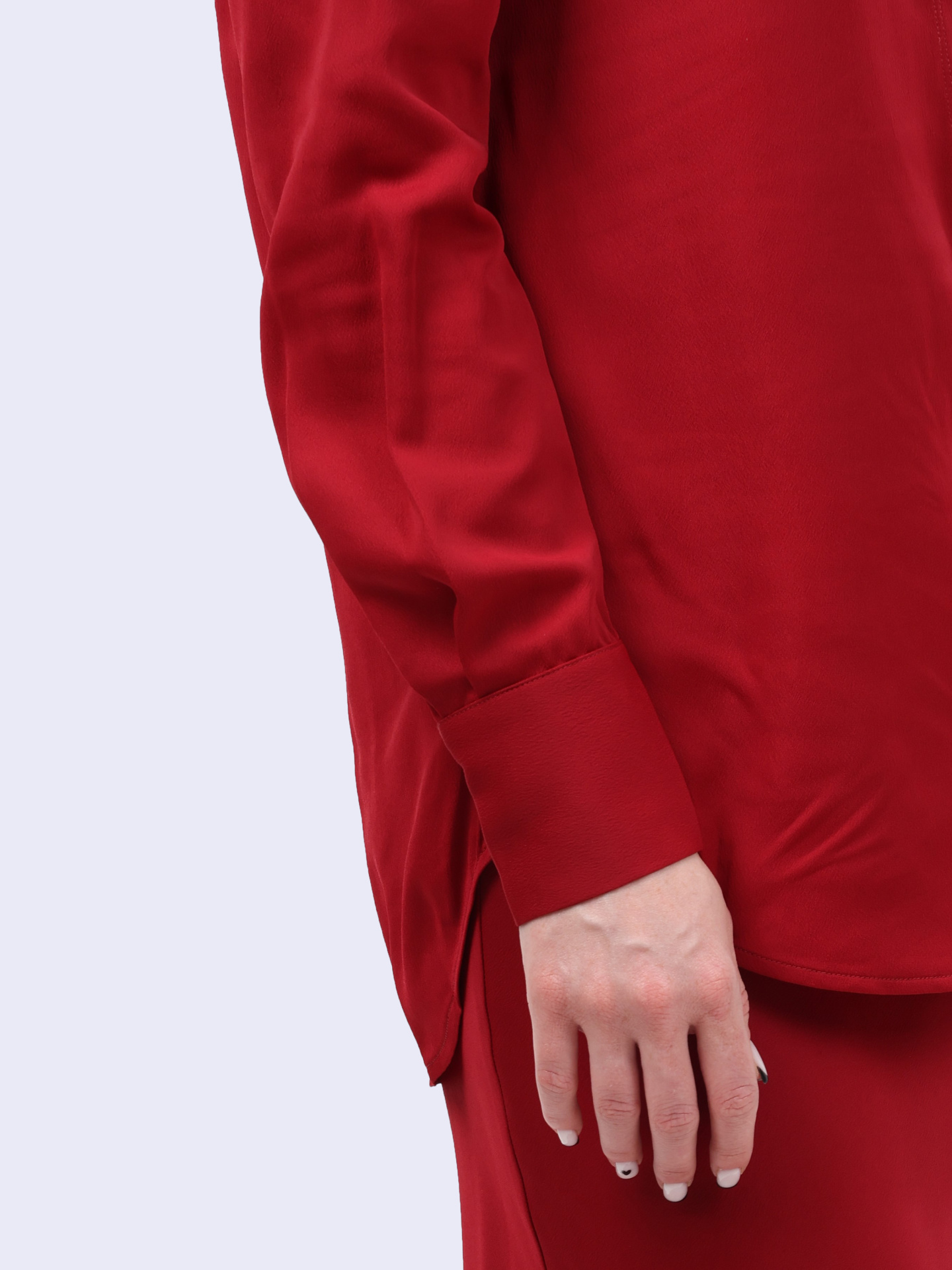 Блуза Calvin Klein K20K207584 XAI красная женская — купить в интернет-магазине Verdistore