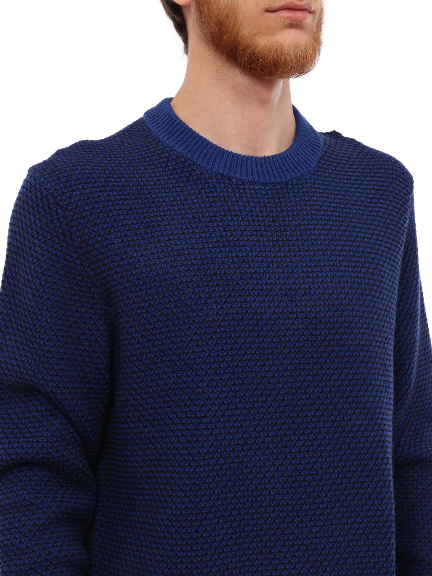 Джемпер Calvin Klein K10K102735 темно-синий мужской — купить в интернет-магазине Verdistore