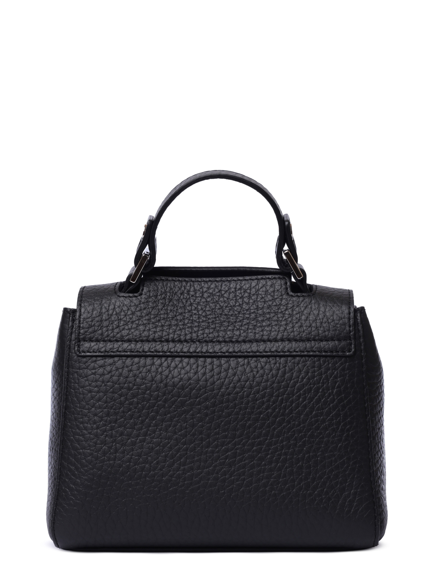 Сумка B02019 Sveva XS soft nero кожаная из телячьей кожи — купить в интернет-магазине Verdistore