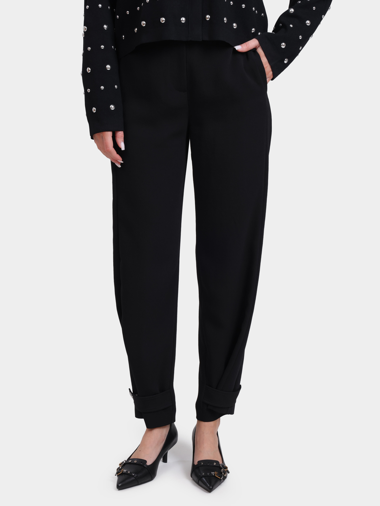 Брюки Liu-Jo PA6043 TS114 22222 черные женские — купить в интернет-магазине Verdistore