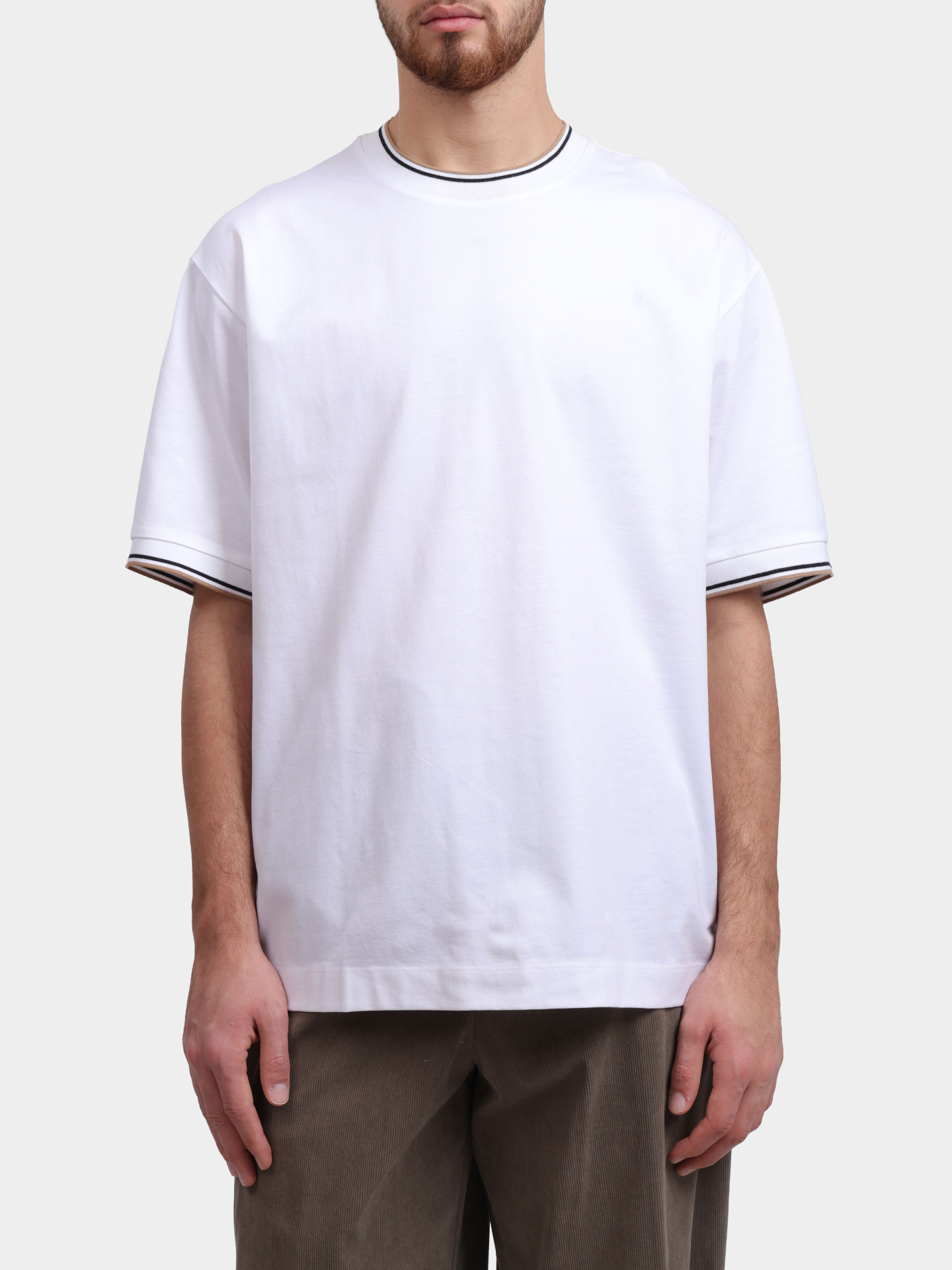 Футболка Boss 50548012 100 хлопковая мужская — купить в интернет-магазине Verdistore