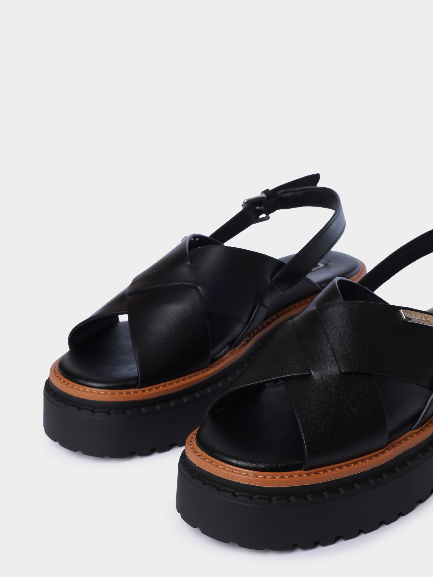 Босоножки Liu-Jo BESSIE 02 SA6161P010222222 черные женские — купить в интернет-магазине Verdistore