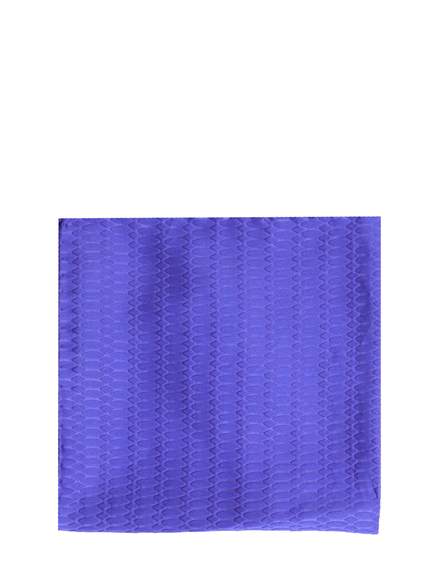 Платок синего цвета с рельефным узором — купить в интернет-магазине Verdistore