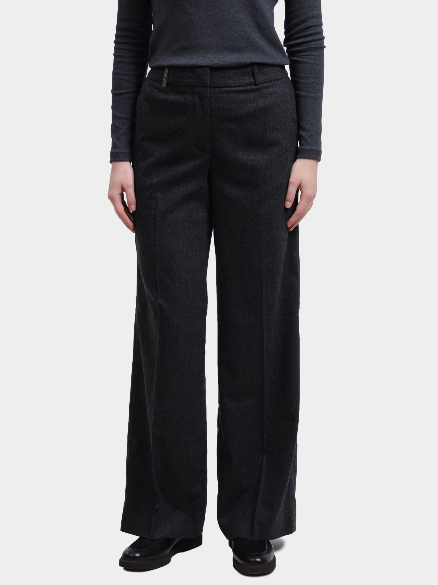 Брюки Peserico P04835 03358 973 шерстяные женские — купить в интернет-магазине Verdistore