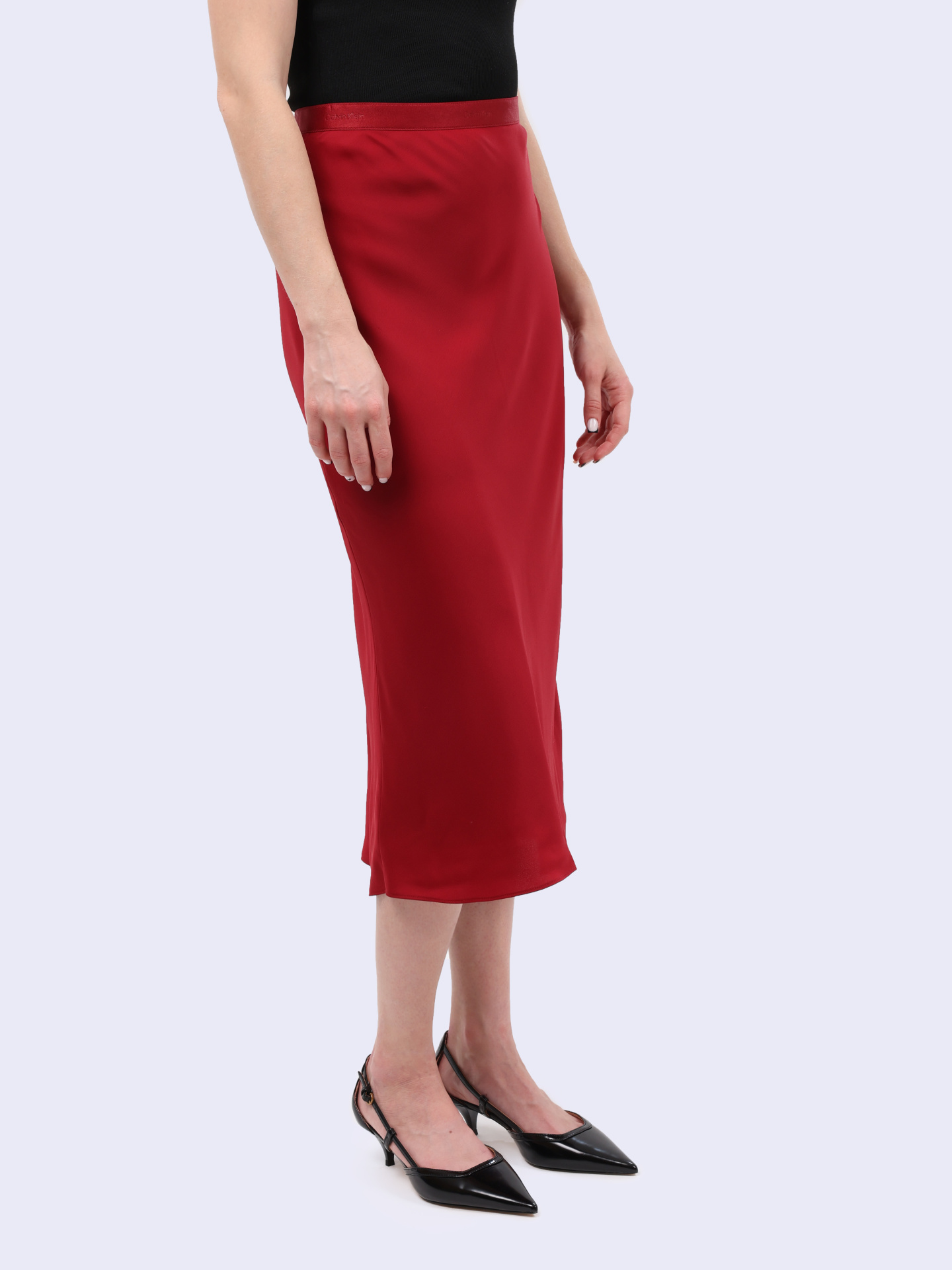 Юбка Calvin Klein K20K207308 XAI красная женская — купить в интернет-магазине Verdistore