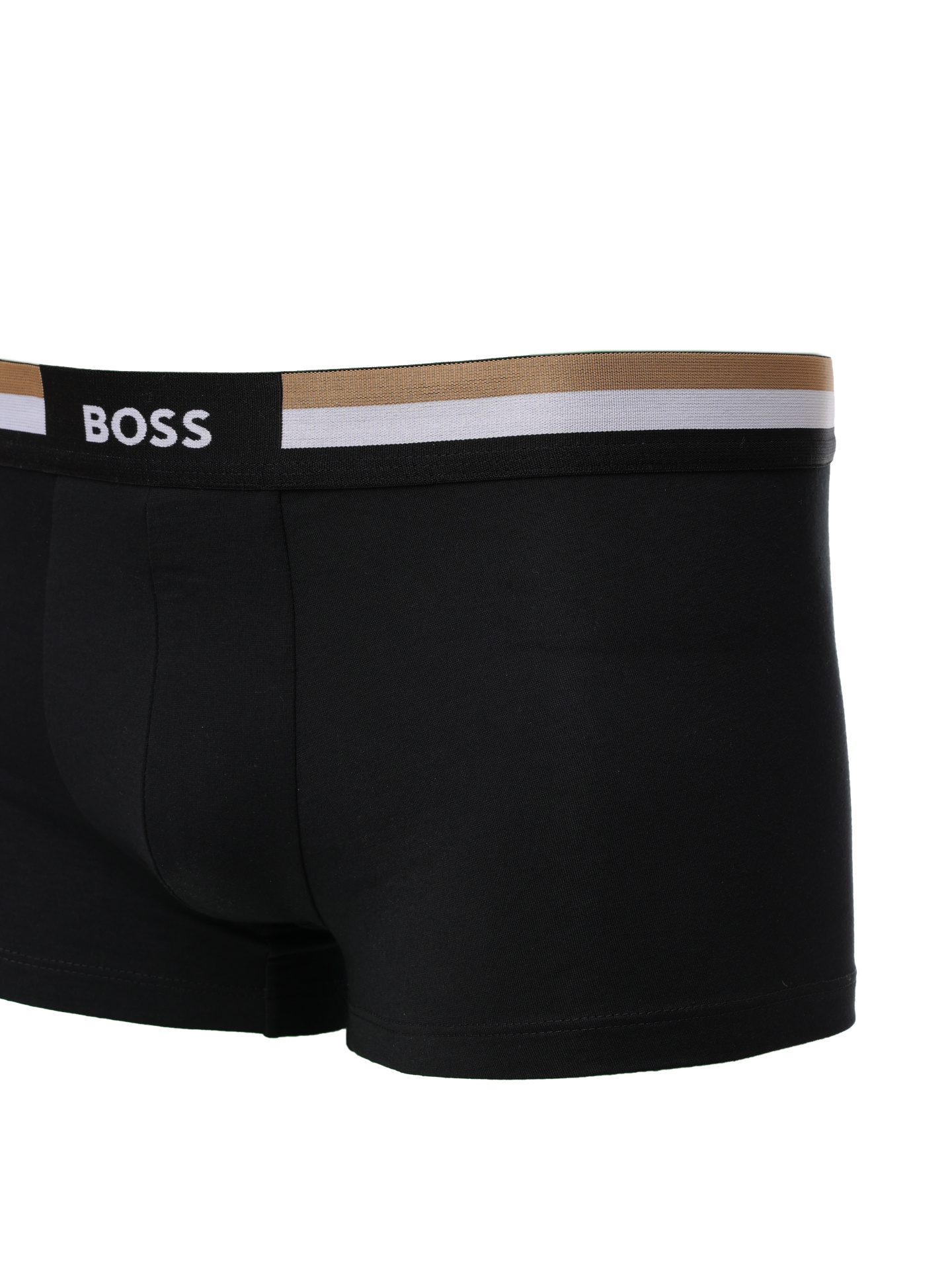 Трусы комплект Boss 50516542 001 черные мужские с логотипом — купить в интернет-магазине Verdistore