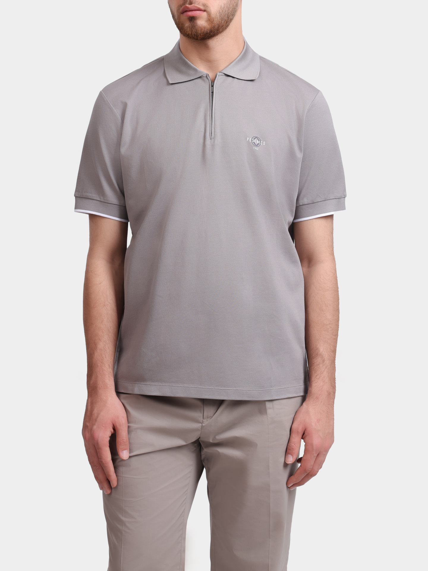 Поло Peserico R55055J0Q5 850 171 хлопковое мужское — купить в интернет-магазине Verdistore