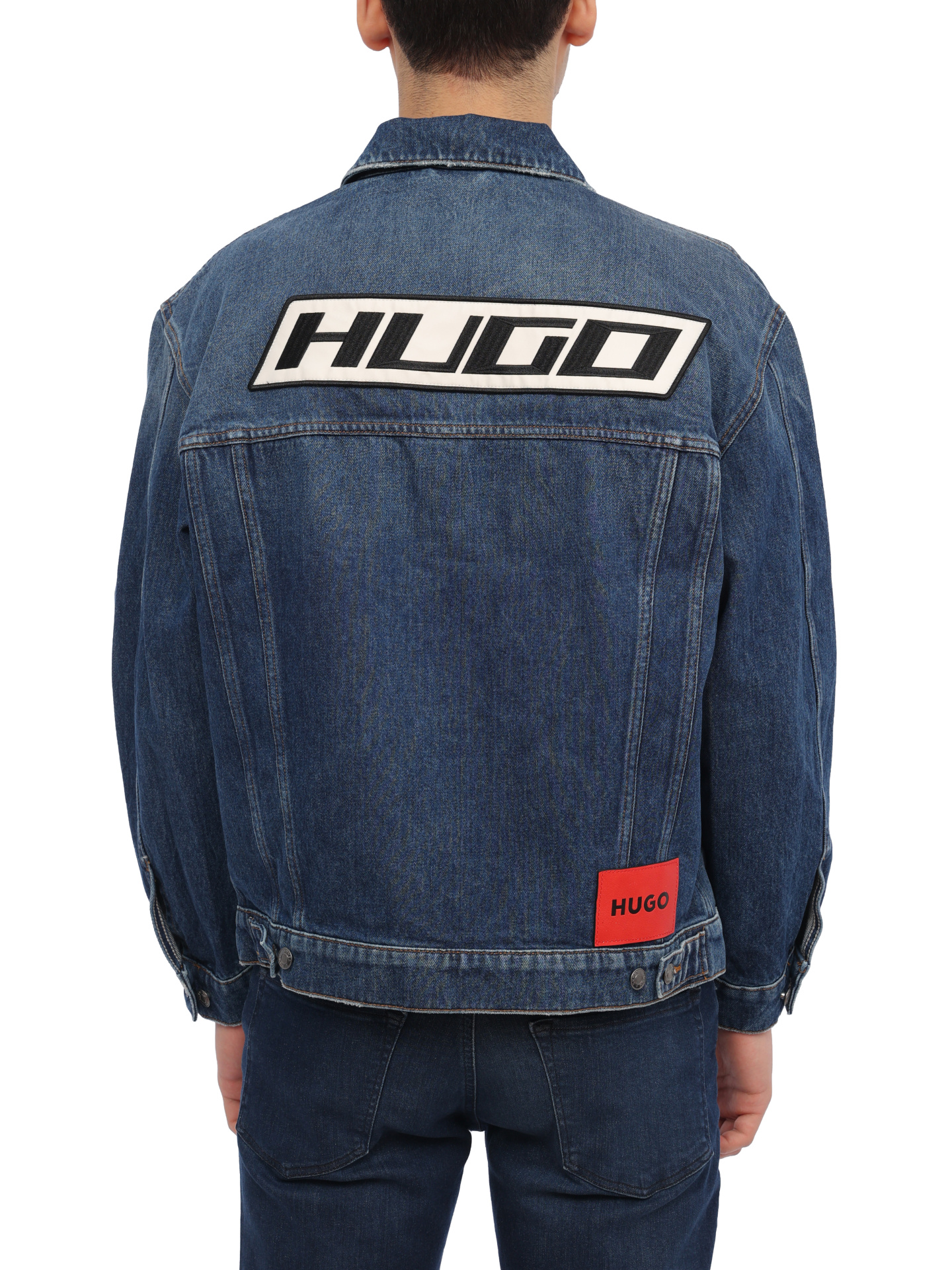 Куртка джинсовая HUGO 026/2 10256702 01 50509689 420 мужская — купить в интернет-магазине Verdistore