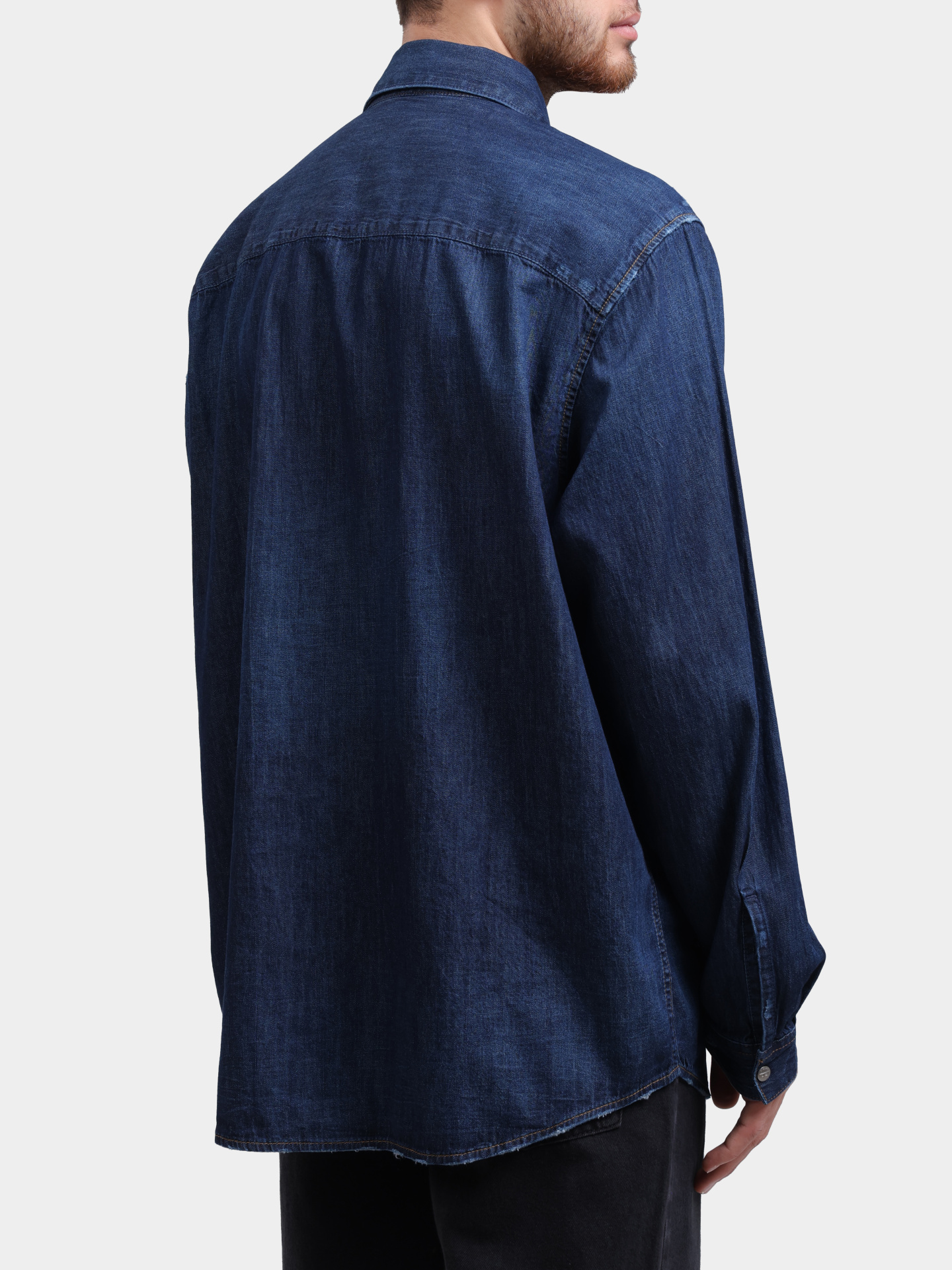 Рубашка Diesel A035340DBDB01 джинсовая мужская — купить в интернет-магазине Verdistore