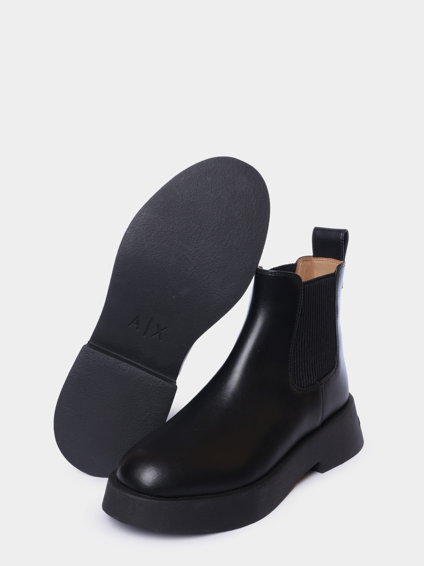 Ботинки Armani Exchange XW002118 AF19227 UC001 кожаные женские  — купить в интернет-магазине Verdistore