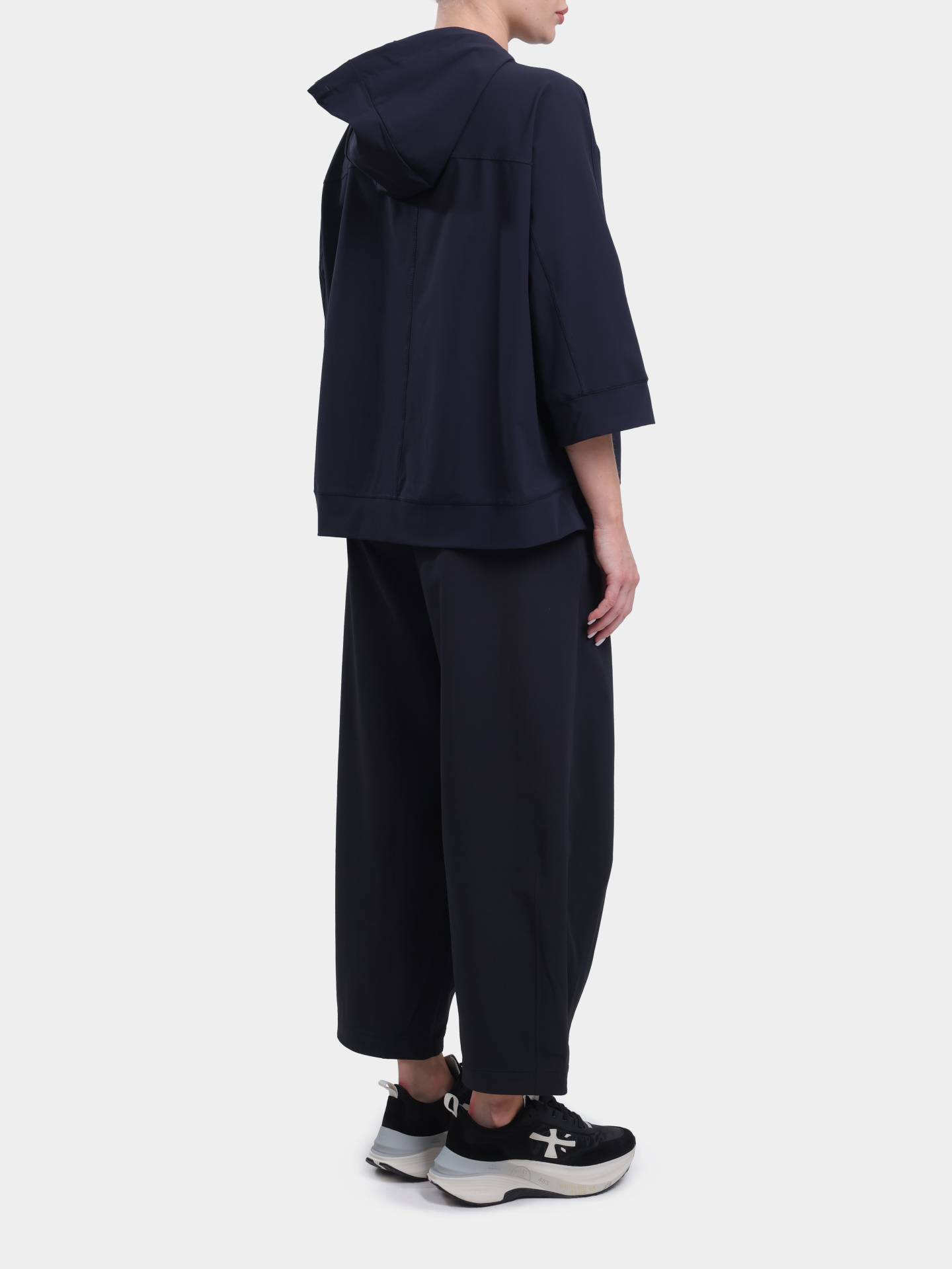 Брюки Herno PT00031DL 12825 9300 черные женские — купить в интернет-магазине Verdistore