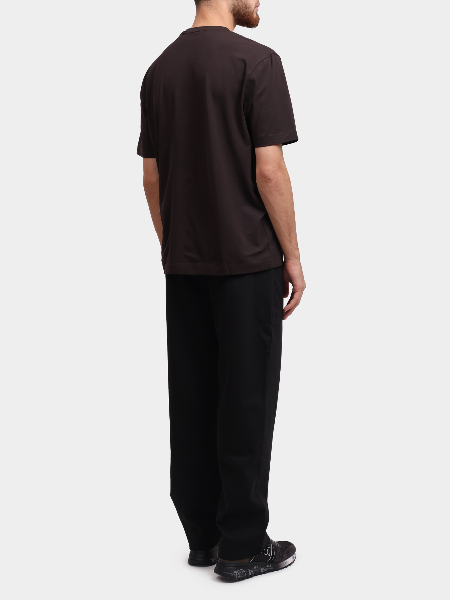 Футболка Boss 50473278 202 хлопковая мужская с логотипом — купить в интернет-магазине Verdistore