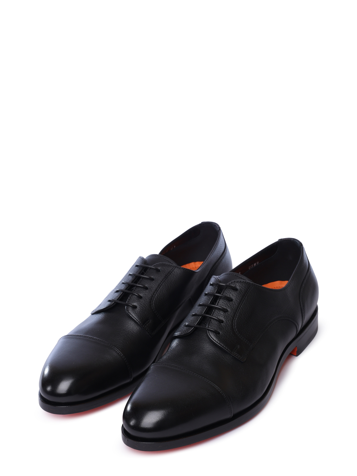 Дерби Santoni MCCG18940SA1SLASN01 кожаные мужские — купить в интернет-магазине Verdistore