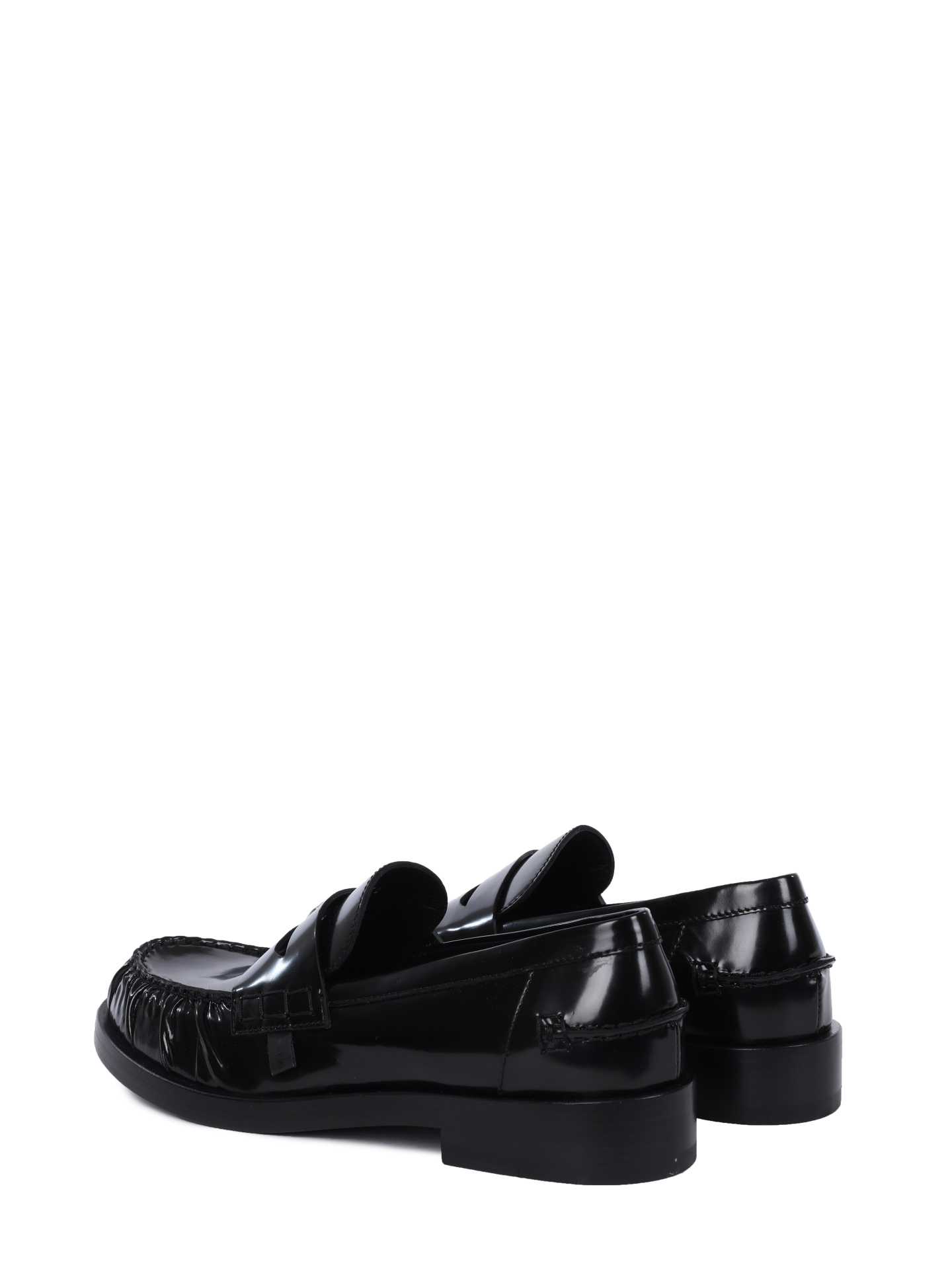 Лоферы M6851 nero с гладкой телячьей кожи  — купить в интернет-магазине Verdistore