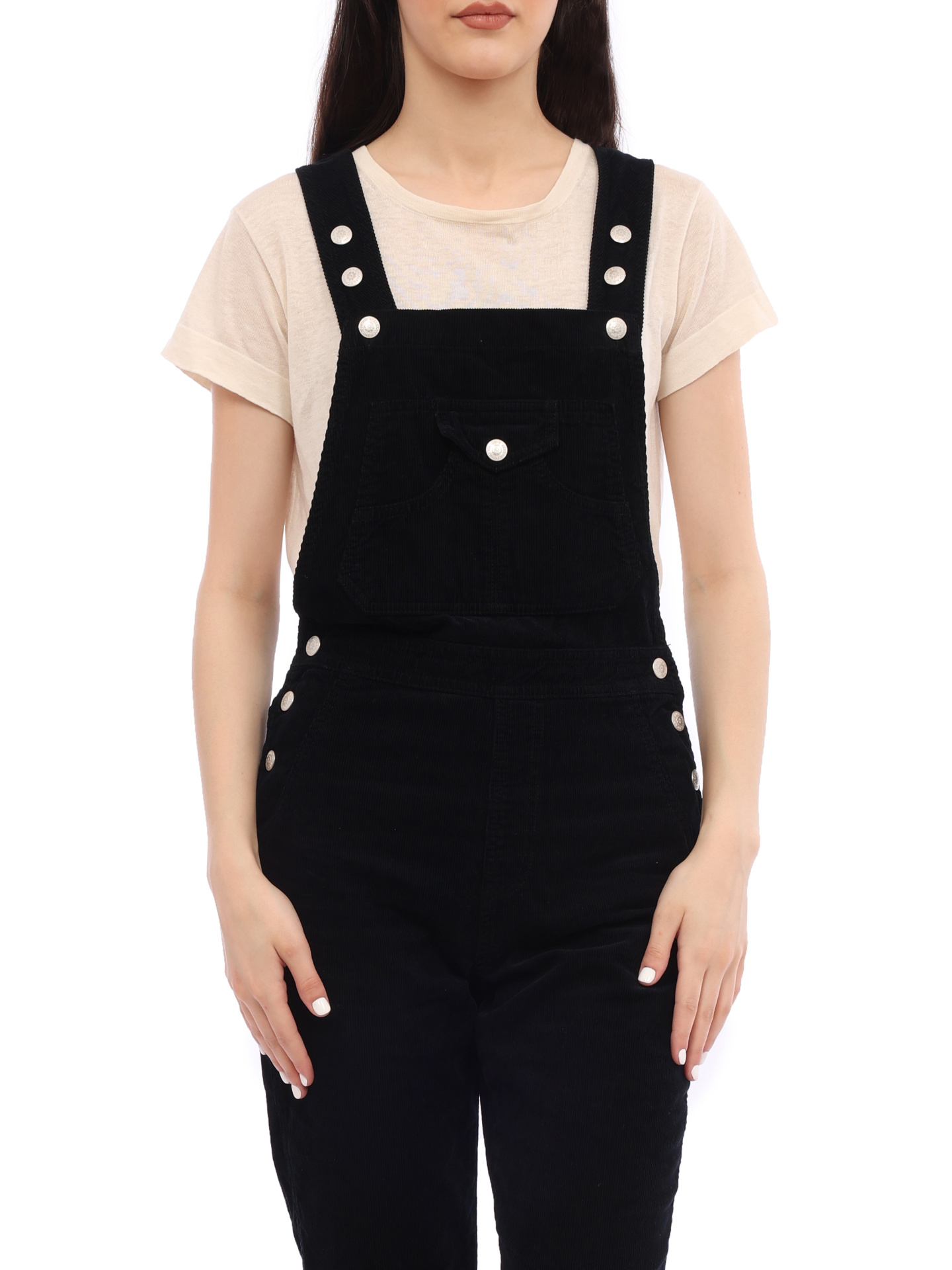 Комбинезон AG FVC1644 черный женский из вельвета — купить в интернет-магазине Verdistore