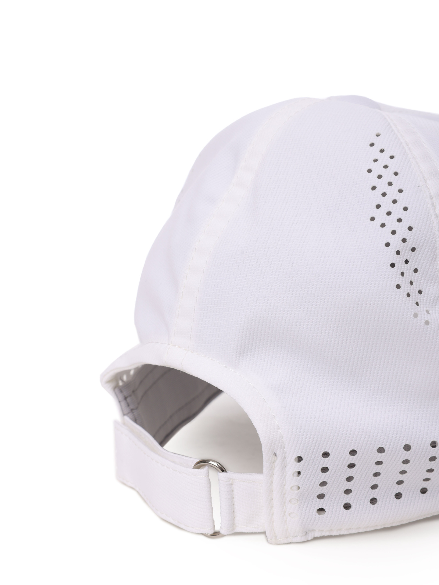 Бейсболка Brunello Cucinelli MCAP9910T CD760 белая мужская с перфорацией — купить в интернет-магазине Verdistore